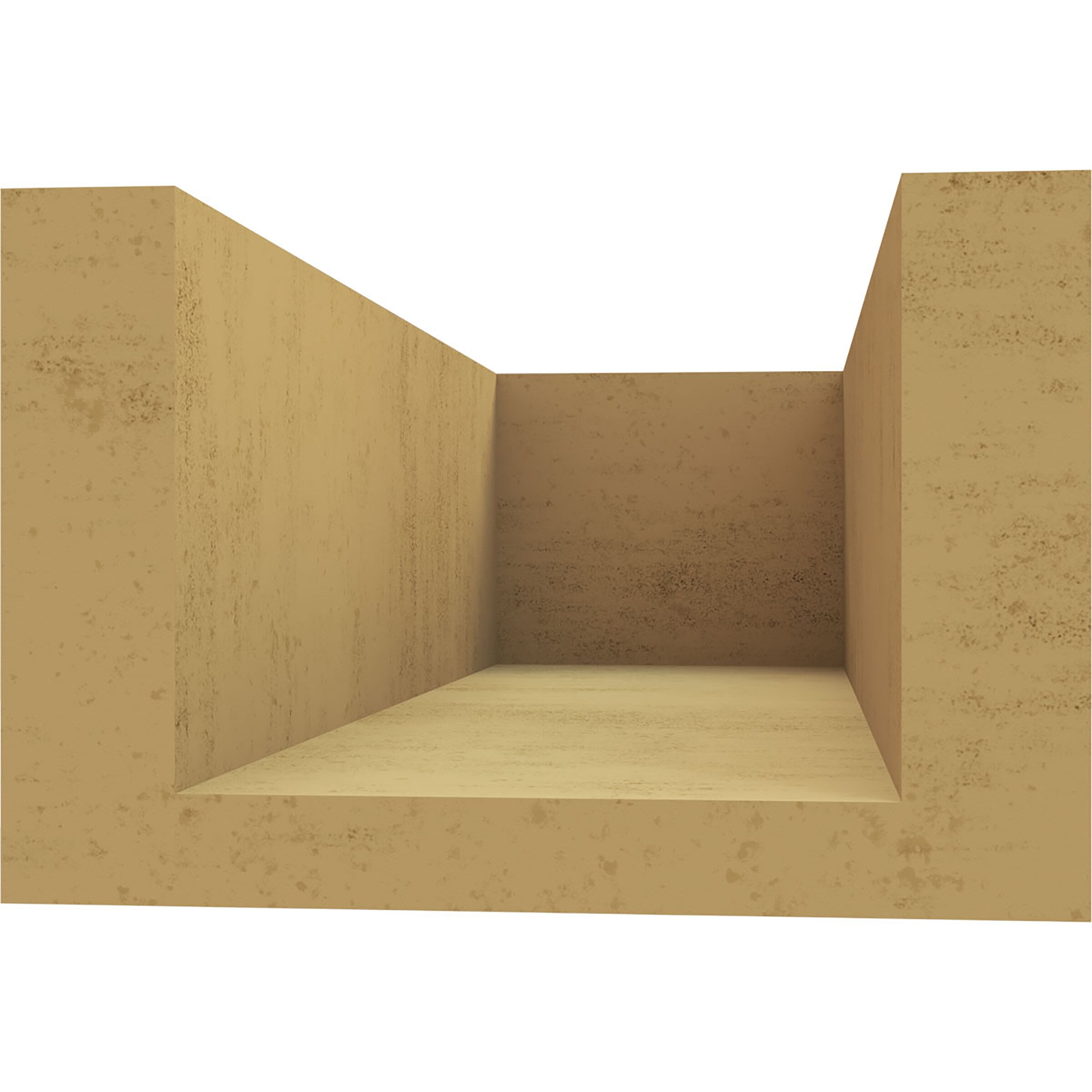 Ekena Millwork RFTU06X04X12BLKRCPR Exterior-Brackets-Braces - View #4