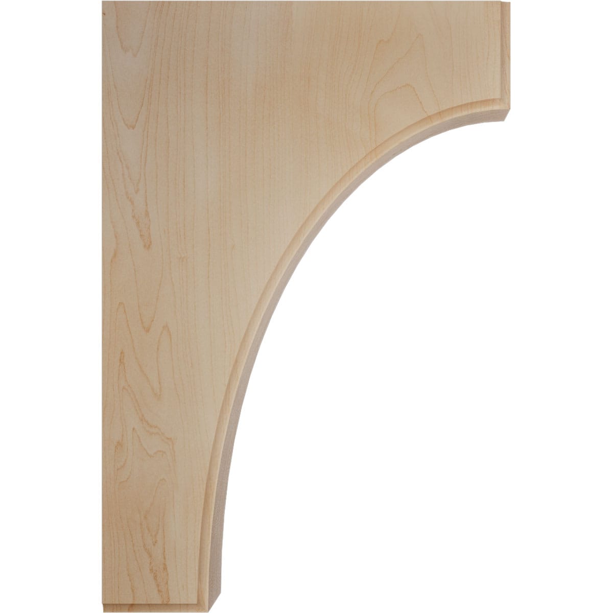 Ekena Millwork BKTW04X08X12CVMA Exterior-Brackets-Braces - View #3