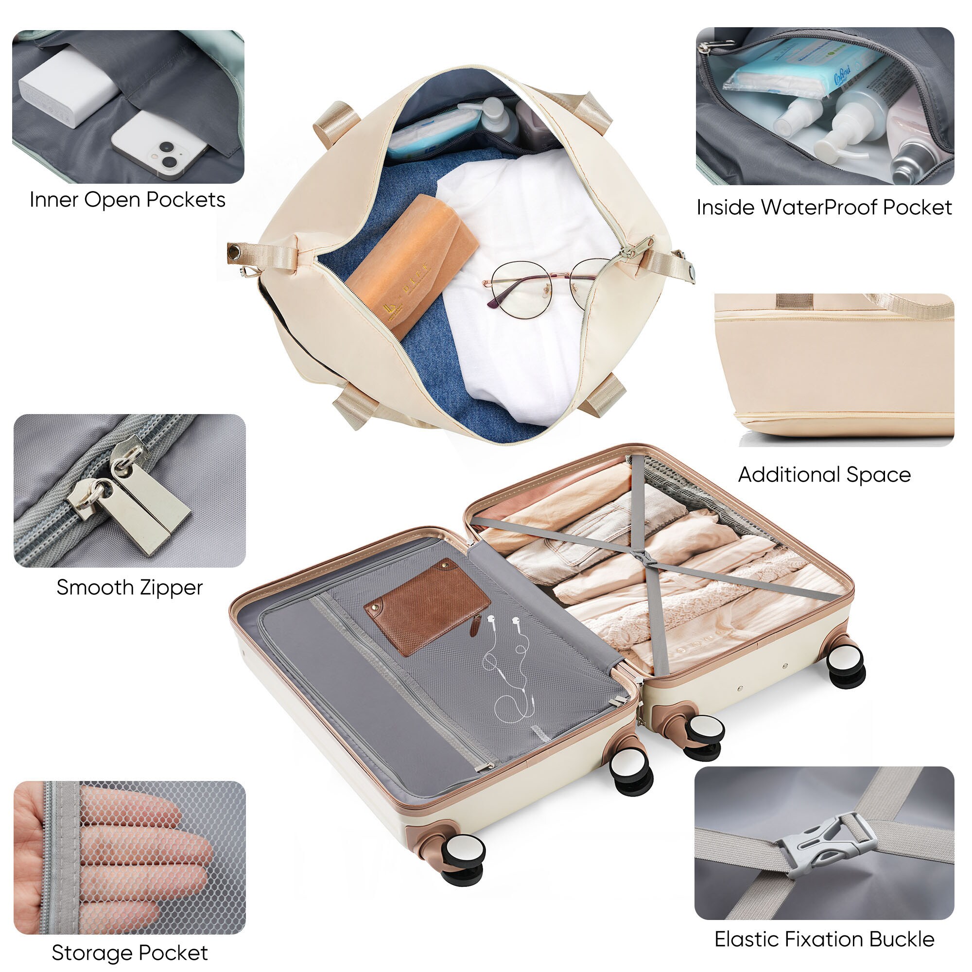 SINOFURN SYD9600009BG Luggage-And-Luggage-Sets - View #3