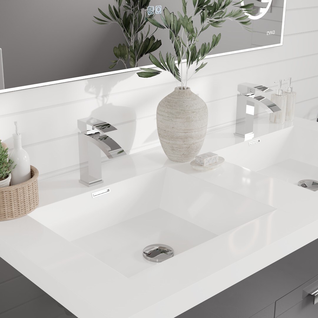 Eviva EVVN12-8-48GR-DS Bath-Vanity-Combo - View #7
