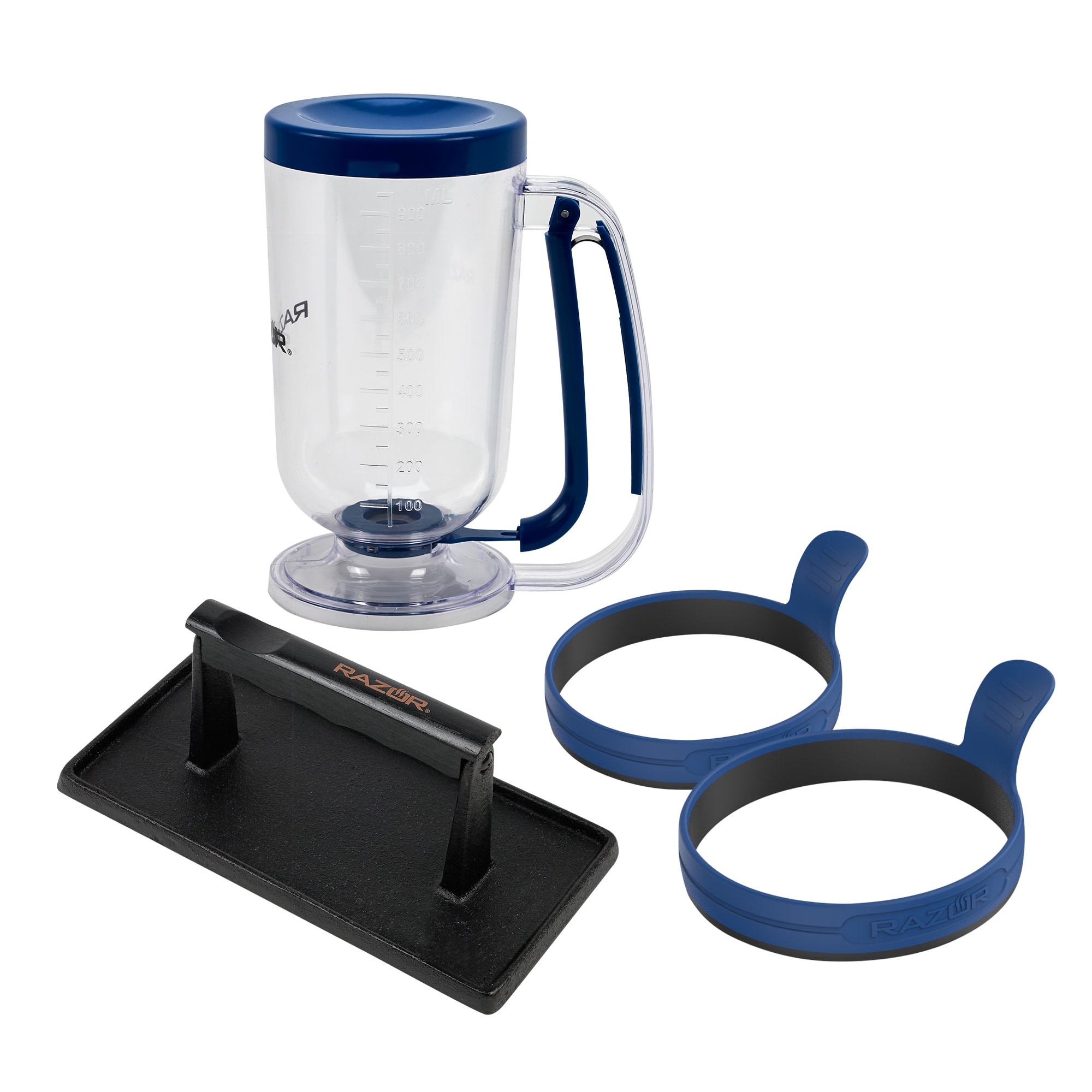 Mr. Bar-B-Q 08820RZ Cast iron Breakfast tool set