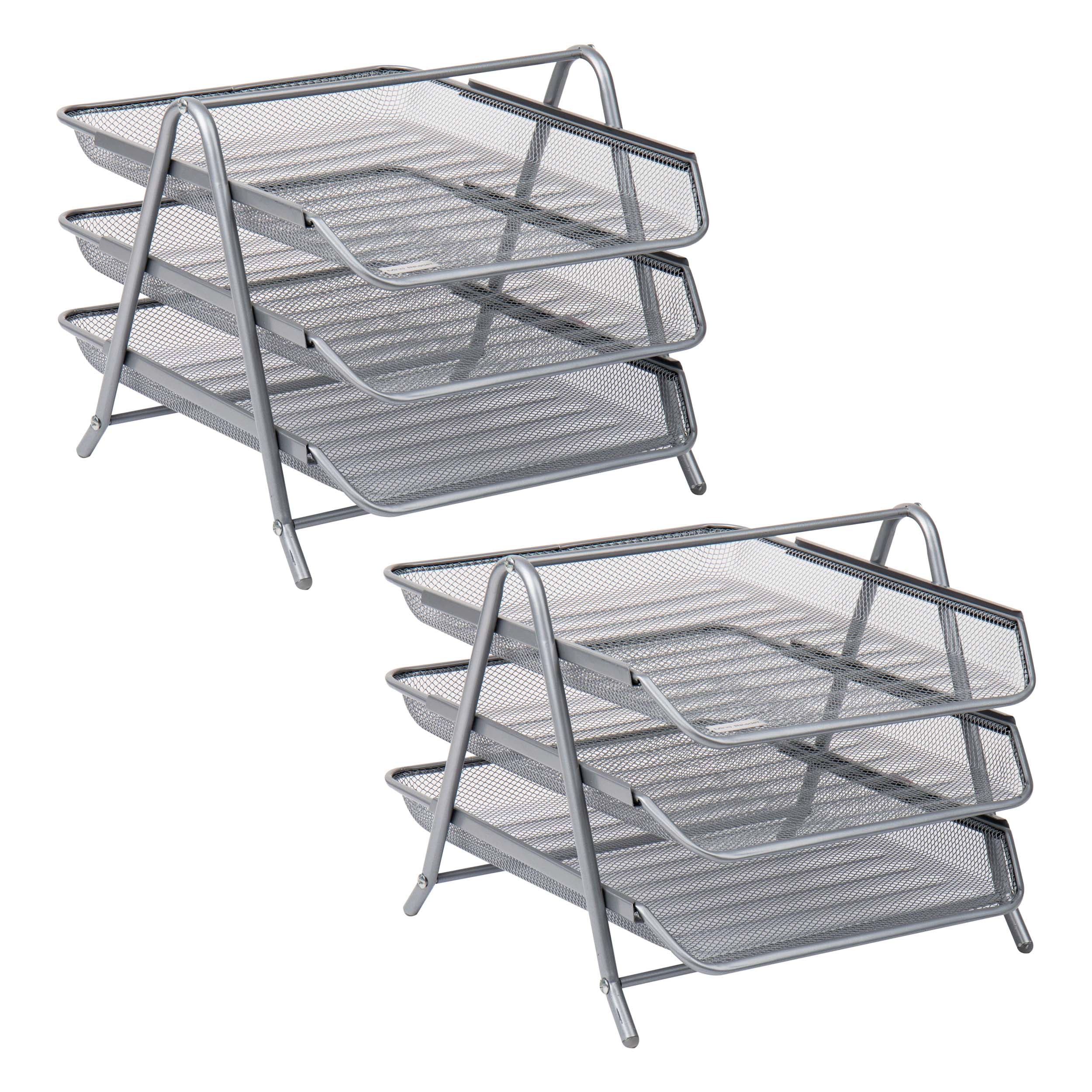 Mind Reader 3TPAP2PK-SIL Desktop-Organizers - View #7