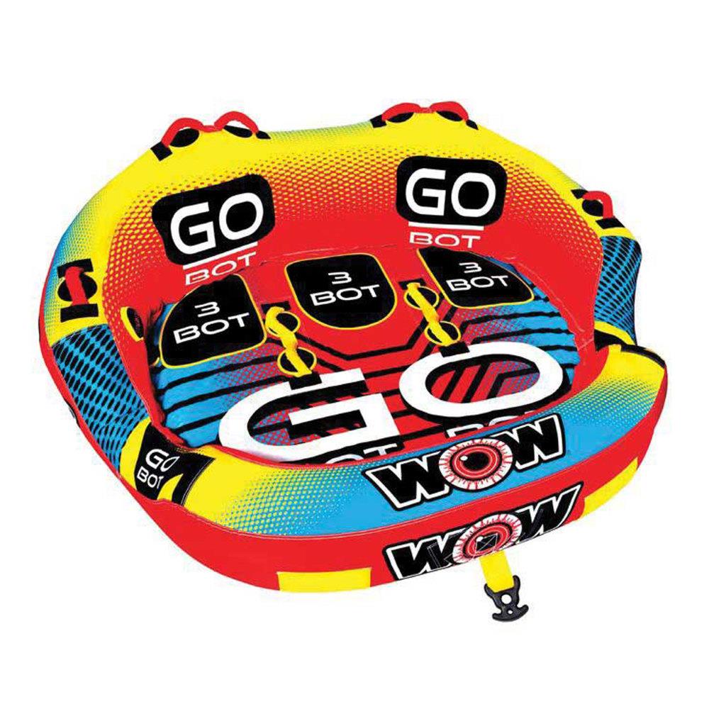 WOW World of Watersports Mojo 1 or 3 Person Towable Tube With Tow Points for sale online 