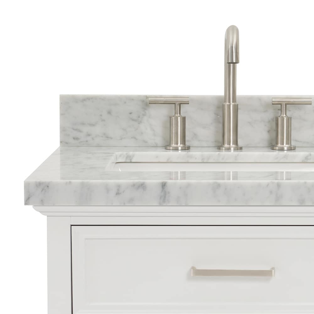 ARIEL D037S-L-VO-WHT Bath-Vanity-Combo - View #10