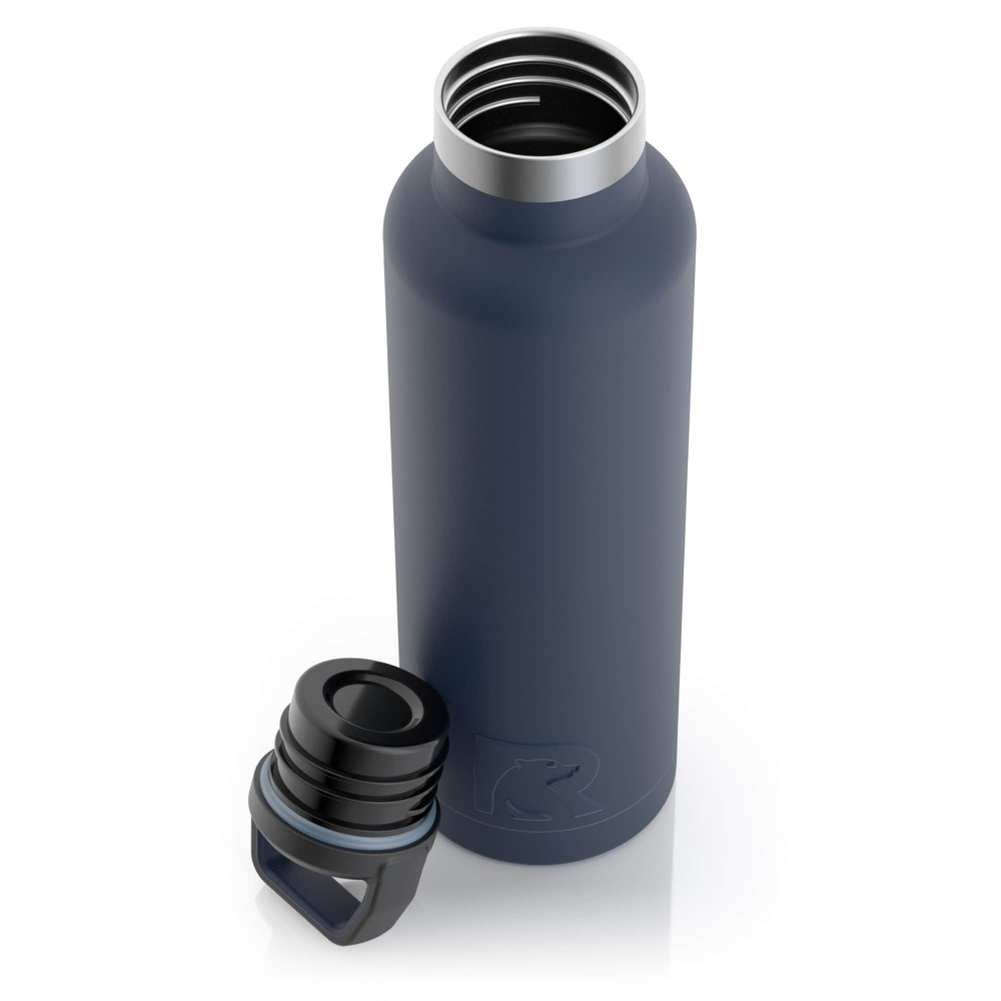 RTIC Outdoors 20-fl oz Stainless Steel Insulated Water Bottle- Navy in ...