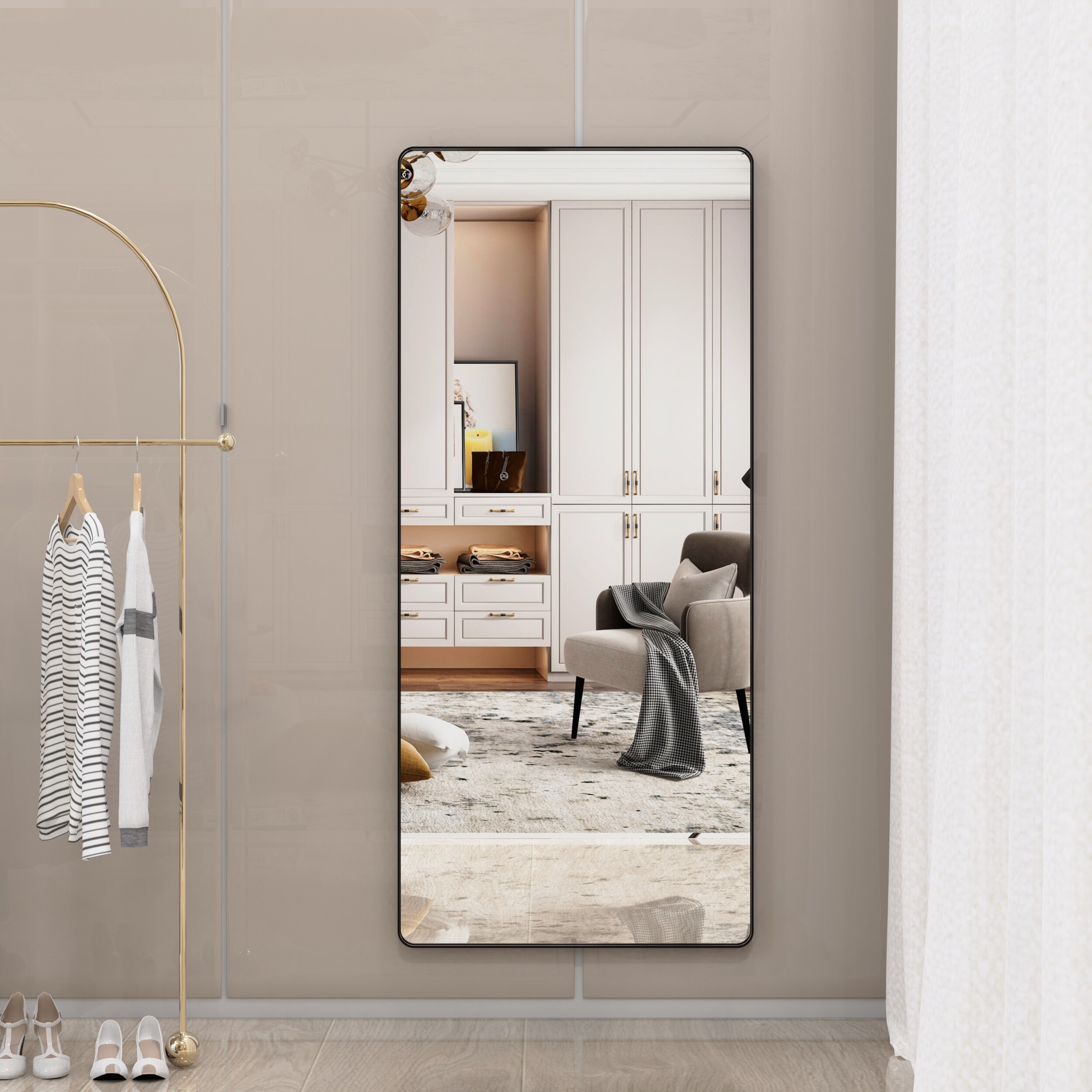 Forclover MF03GI-ME07 Framed-Bath-Mirrors - View #13