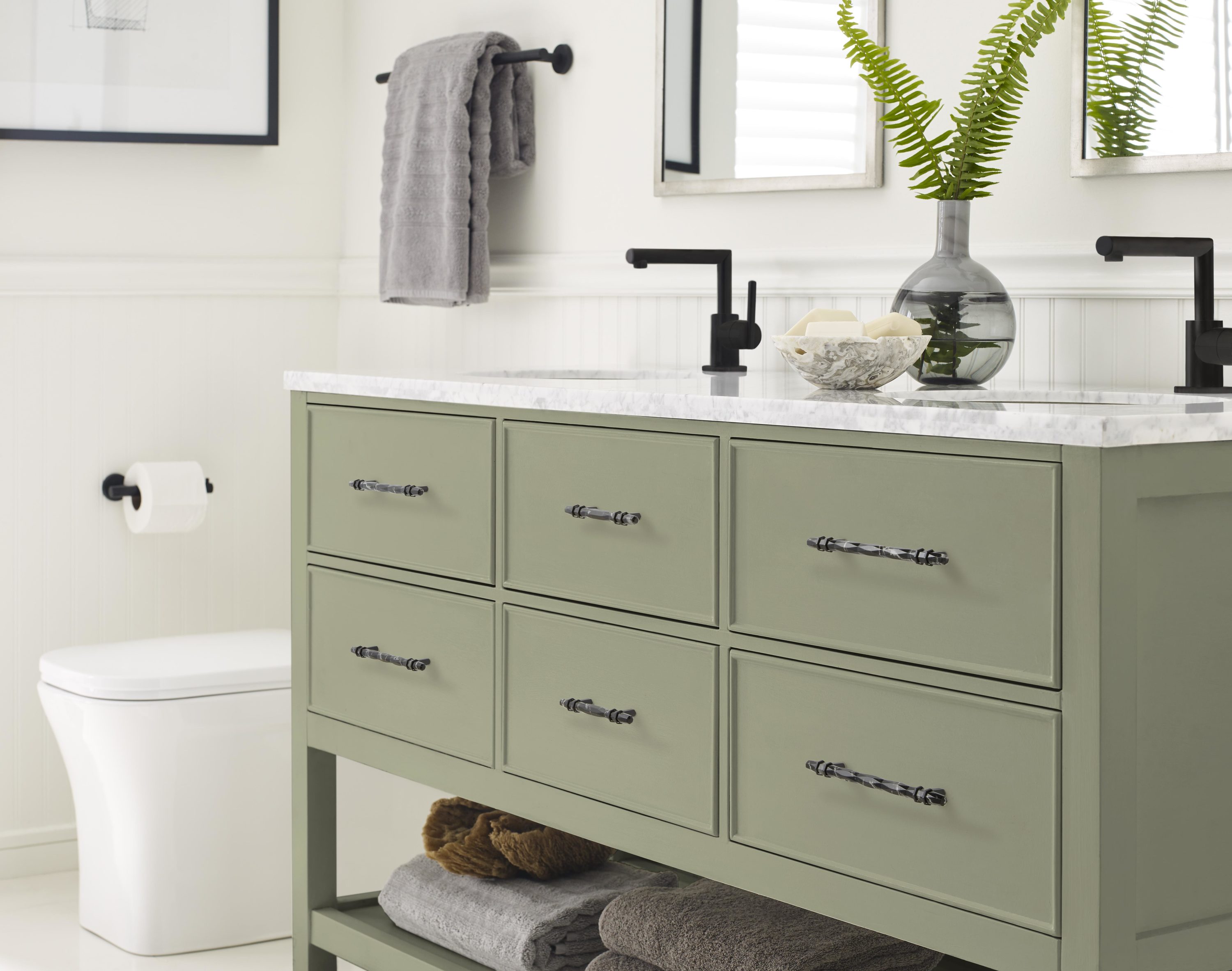 Amerock BP36648MBKBBR Cabinet-Pulls - View #2
