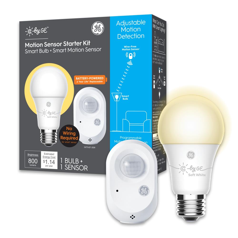 A19 Soft White Smart Led Light Bulb, Motion Sensor Light Bulb For Bathroom