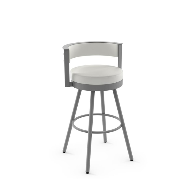 Amisco Eller Off White Counter Height, Off White Cloth Bar Stools