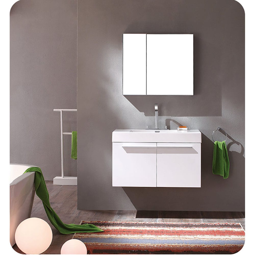 Fresca FCB8090WH vanities - View #10