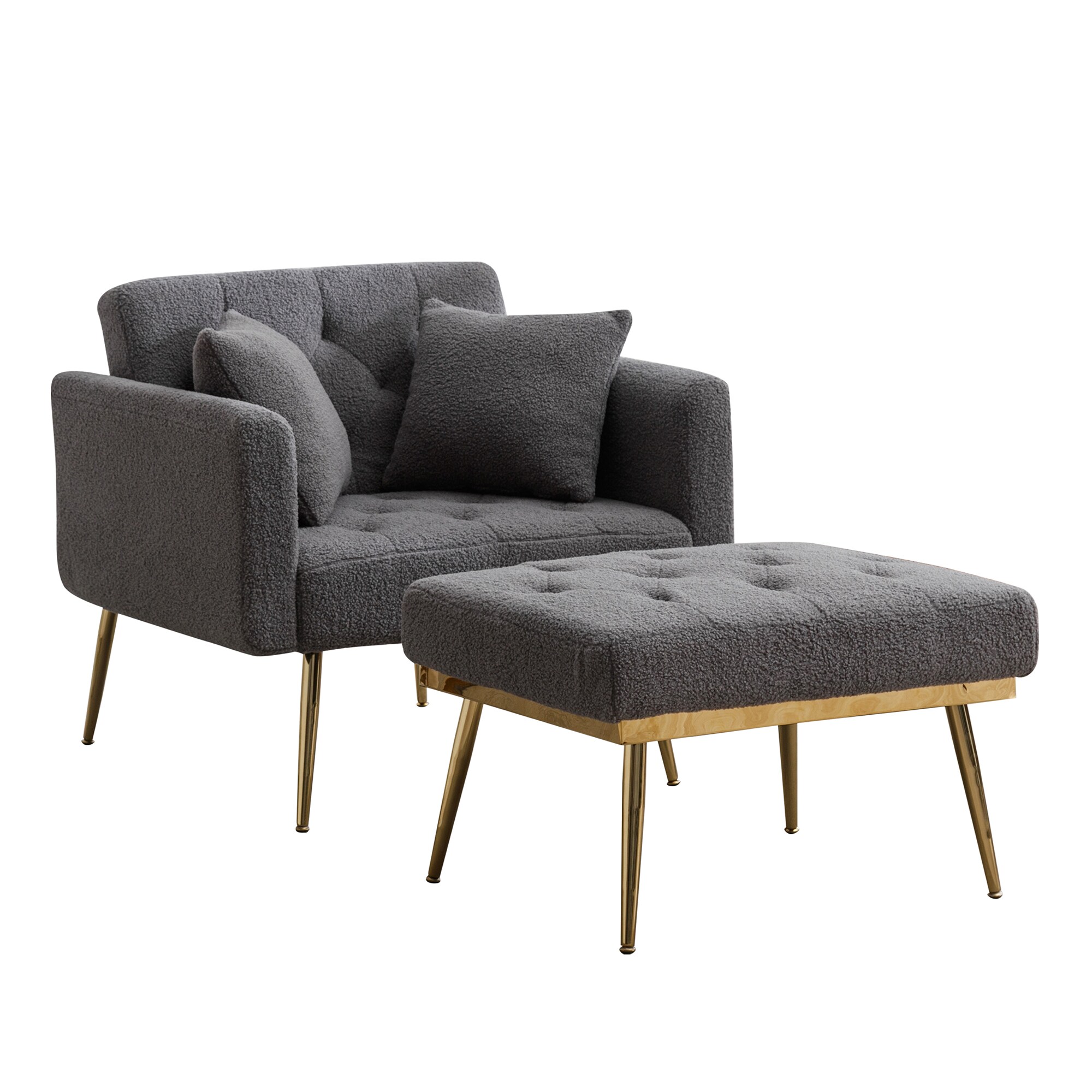 Hrinhom HC-W6001-GRAY Casual GRAY Accent Chair