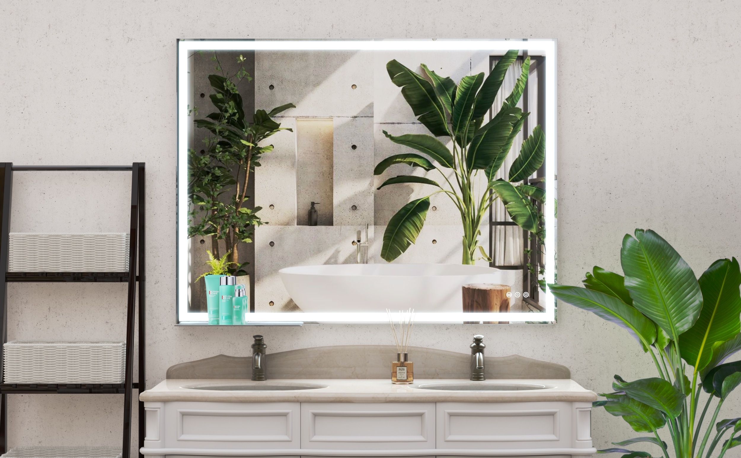 Forclover MF05-26TG2 Framed-Bath-Mirrors - View #13