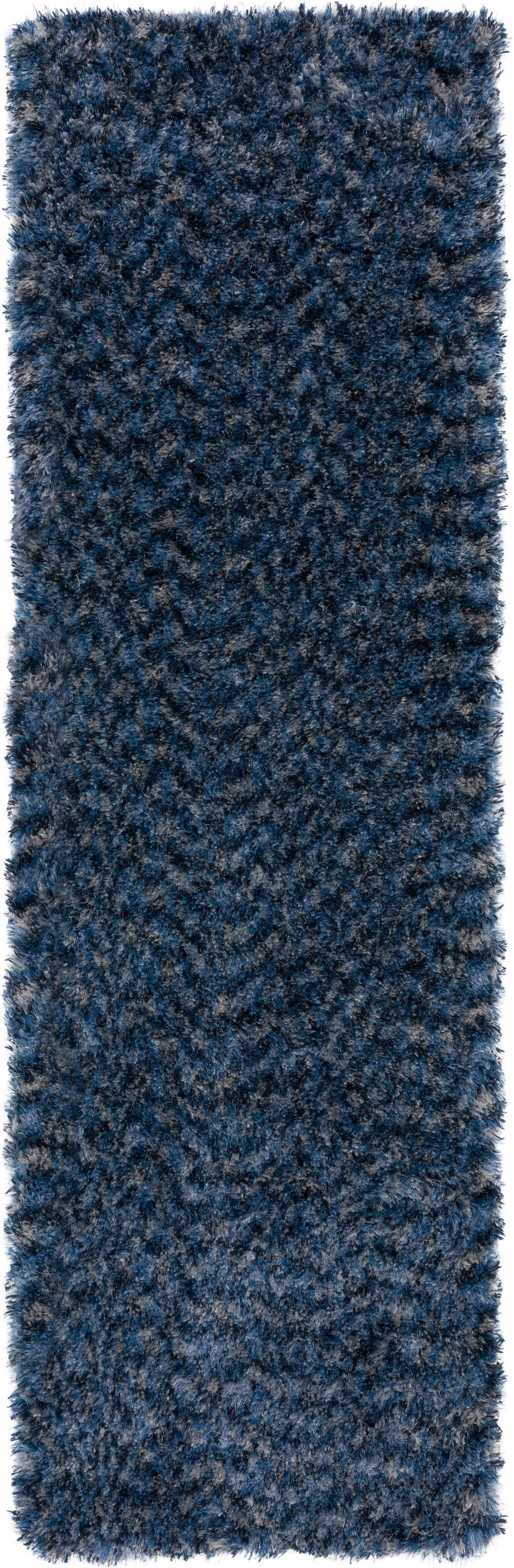 Addison Rugs ART22IN2X8 Retreat 2 x 8 Frieze Ink Indoor Animal Print Mid-century Modern Runner Rug