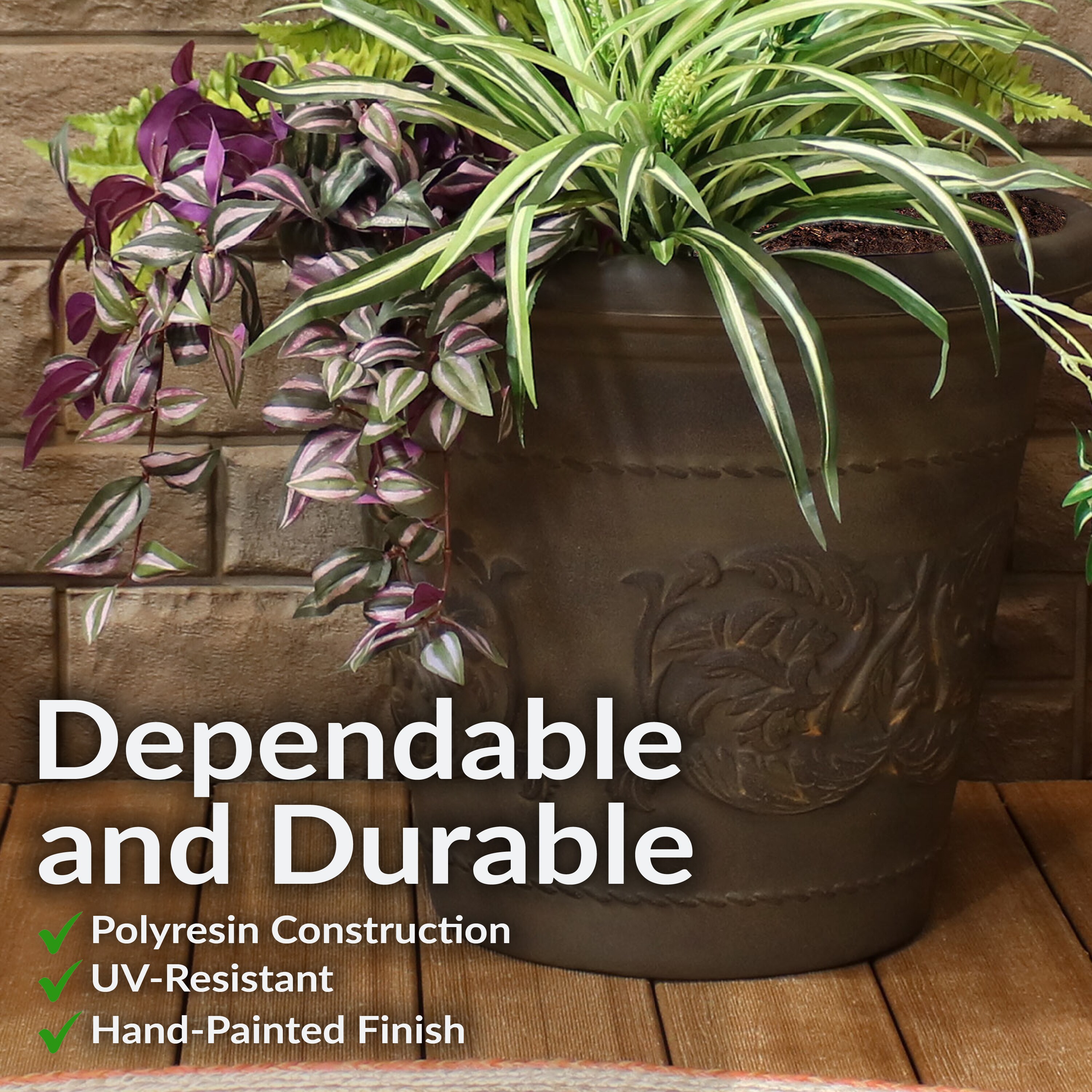 Sunnydaze Decor DG-813 Planter-Window-Box - View #5