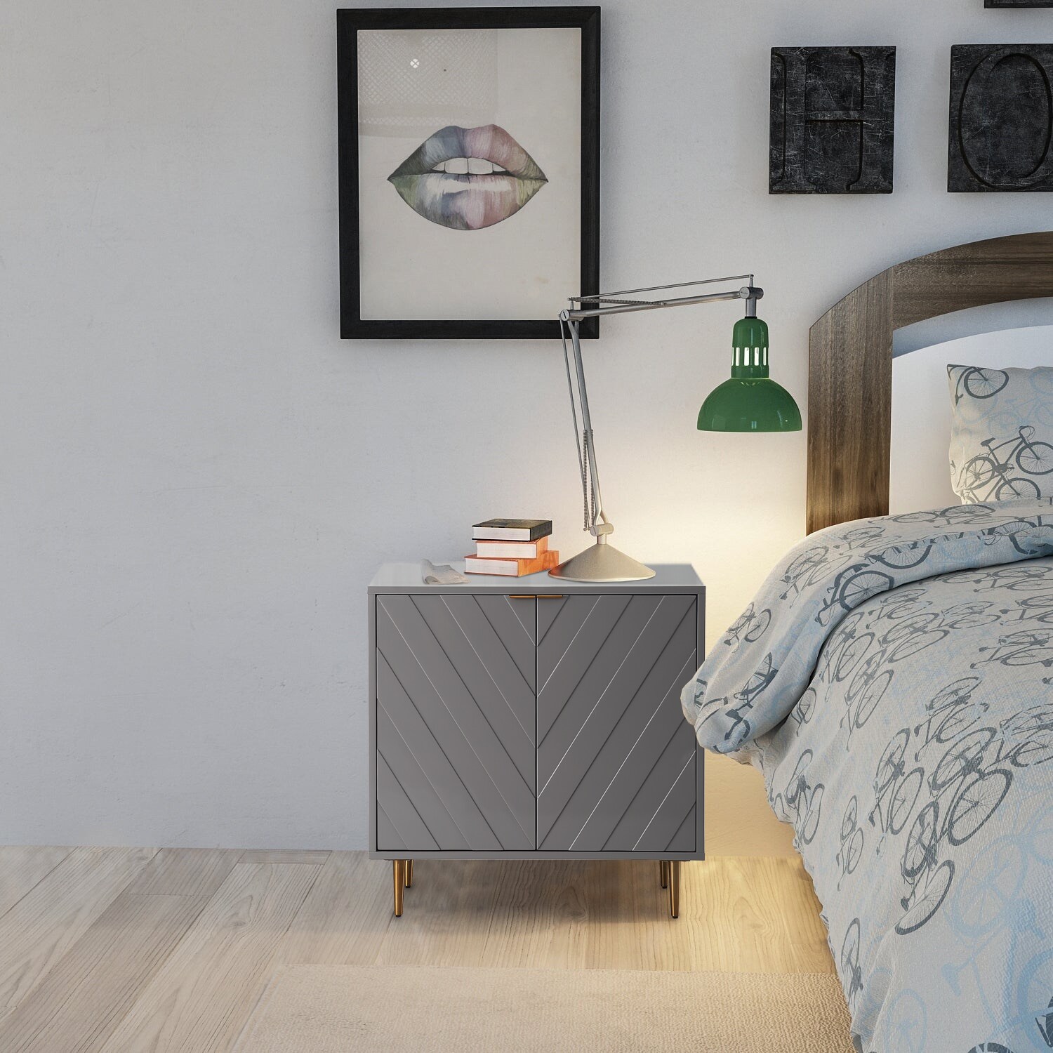 CASAINC WF-W-1472P-GY Chest Gray Chest