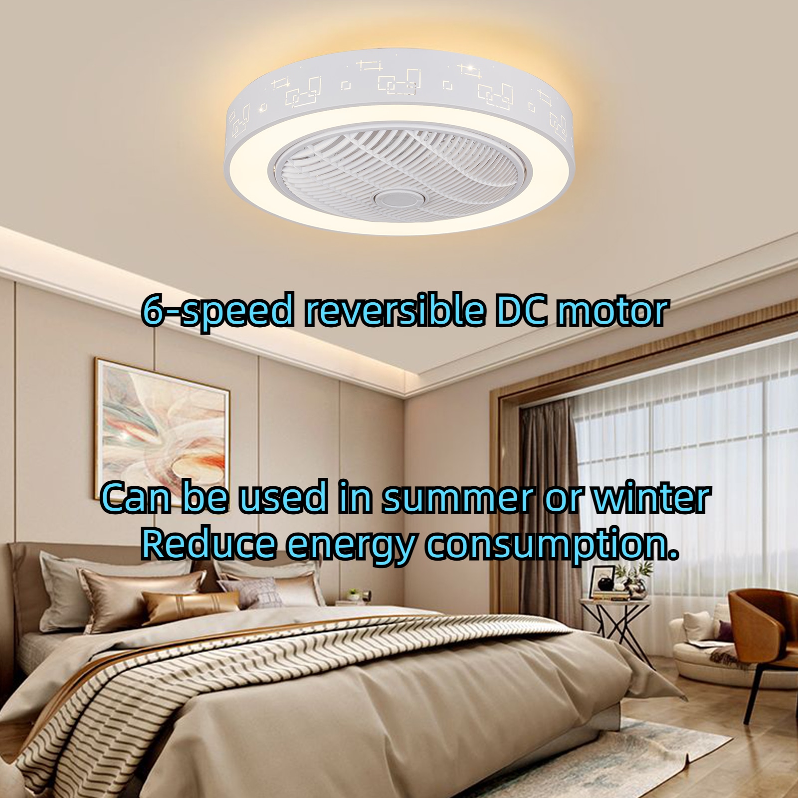 Oukaning HG-HCXLST-4169-US Ceiling-Fans - View #2