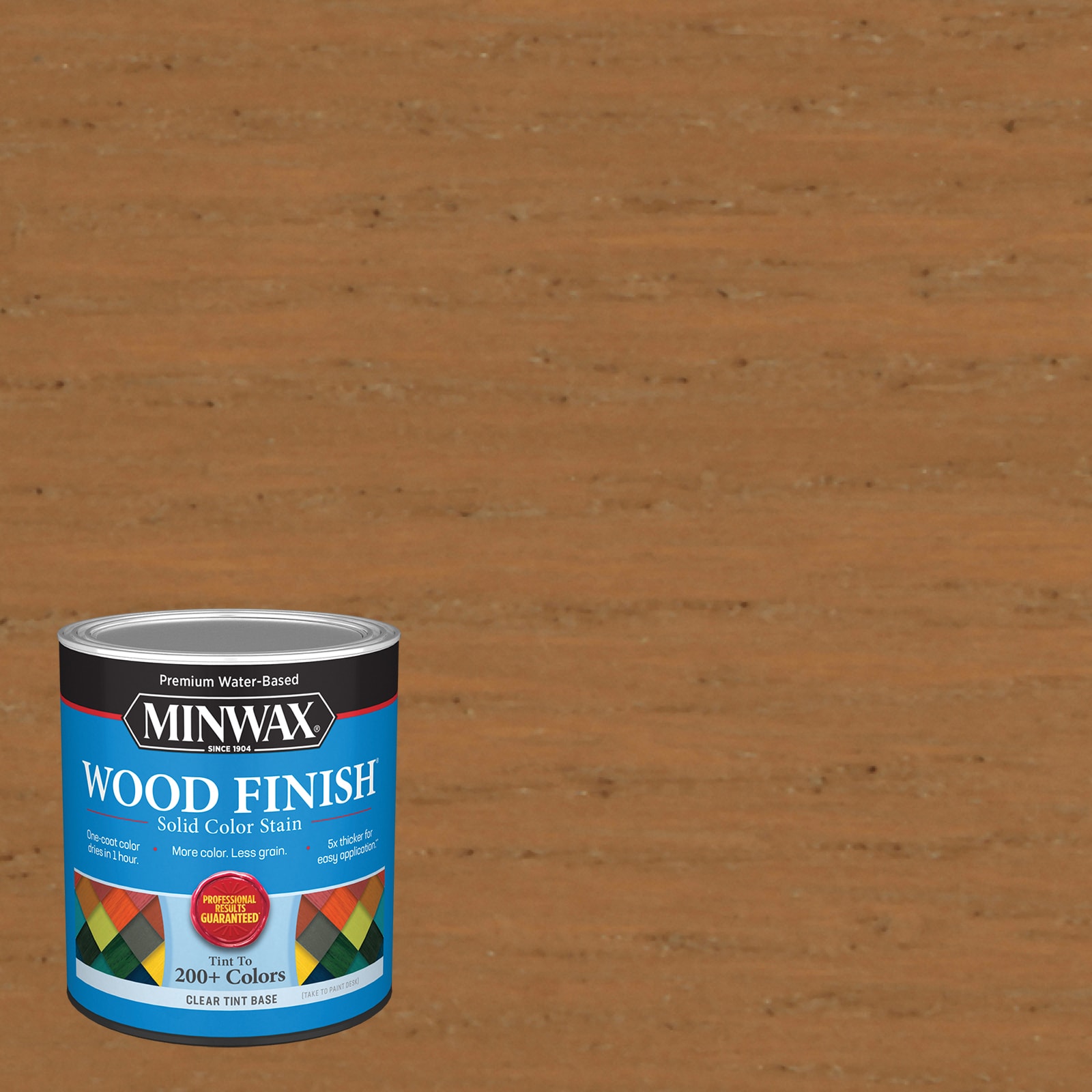 Minwax MW1134-1658613 Wood Finish Water-based Rustic Mahogany MW1134 Solid Interior Stain ( 1-quart )