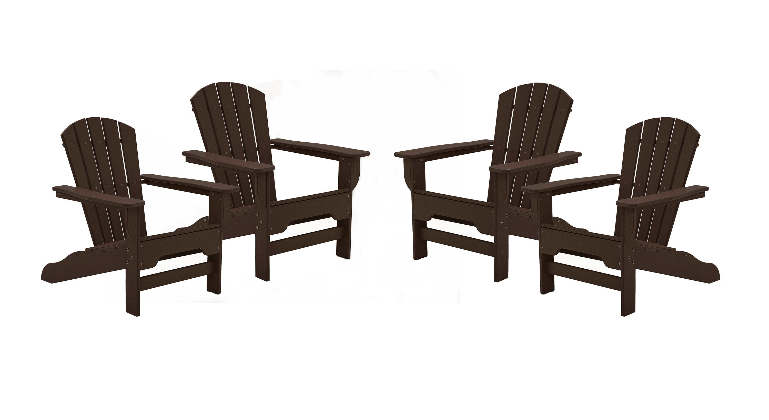 DuroGreen BR35294PKCH Boca Raton 4 -Piece Patio Conversation Set