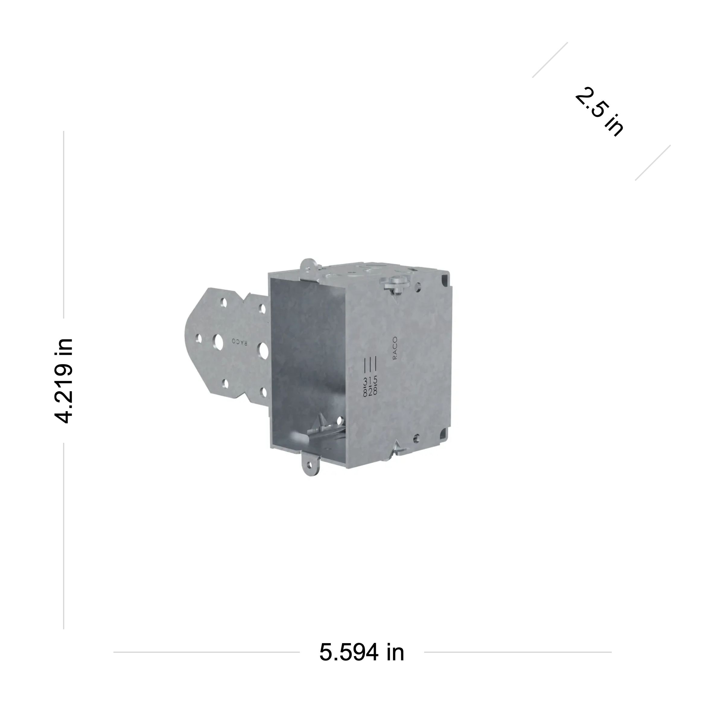 Hubbell 529 Electrical-Box - View #2
