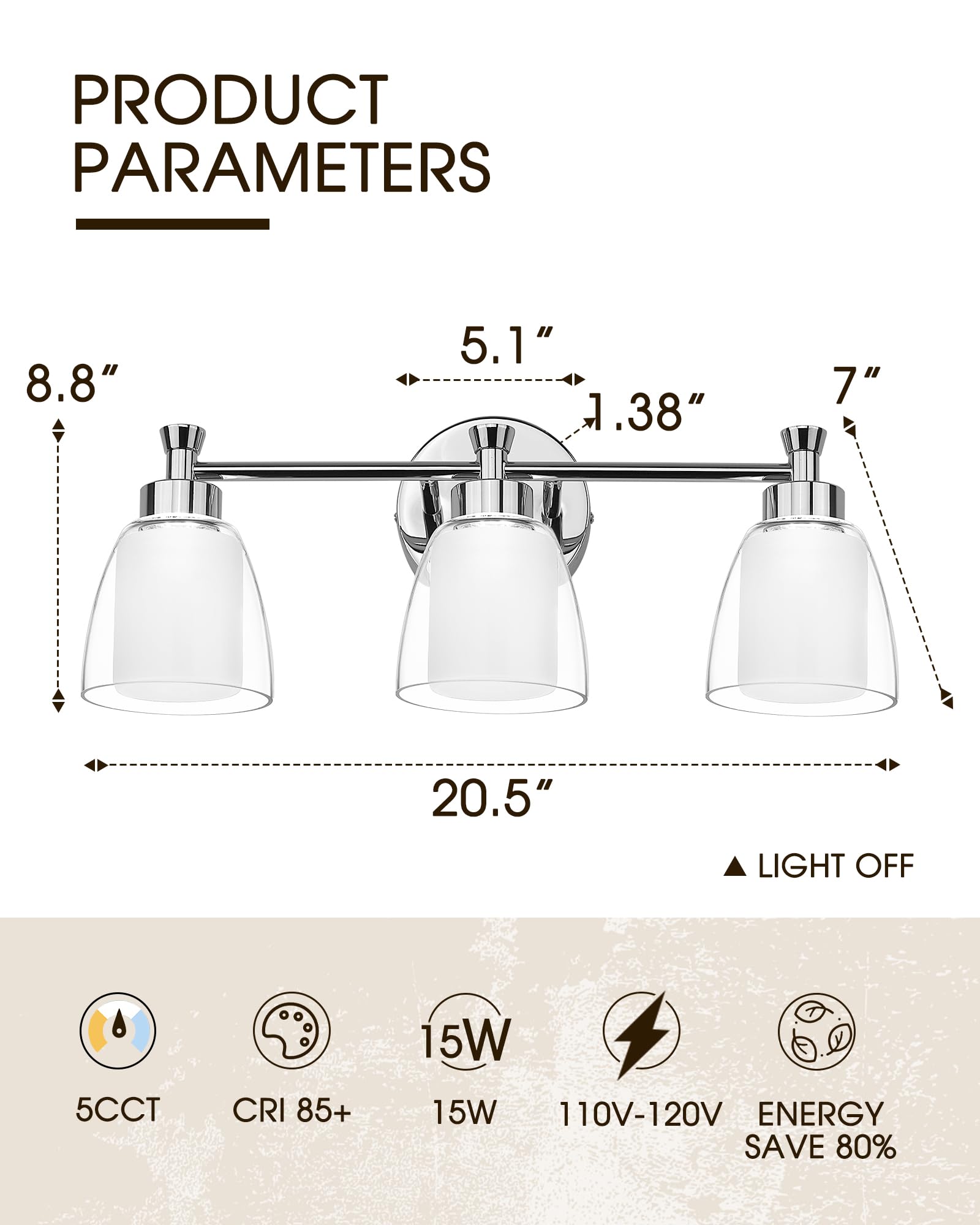 LTMATE LS5HJF95B-3W LED CH b089995 - View #2