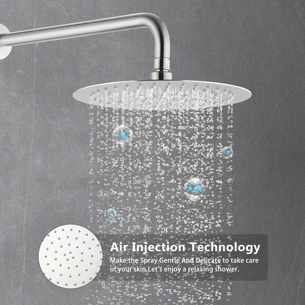 EQLOO A3584BN Fixed-Showerhead - View #4