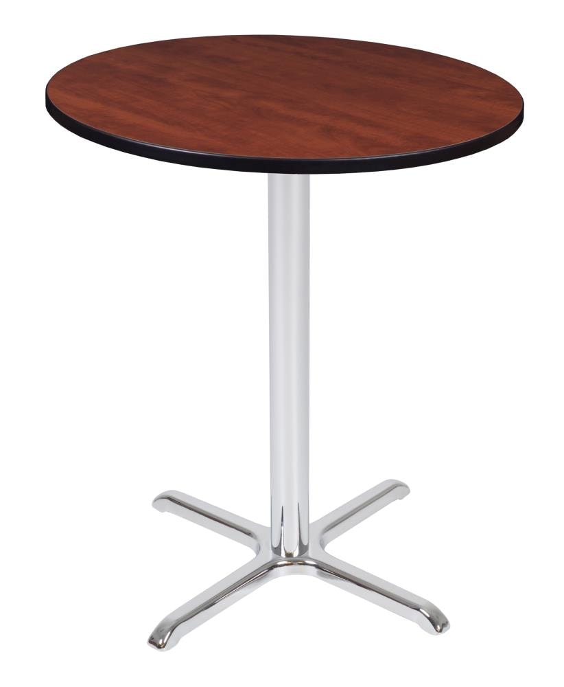 Regency TVCX36RNDCHCM Breakroom Red 4-Person Training Table (36-in W x 42-in H)