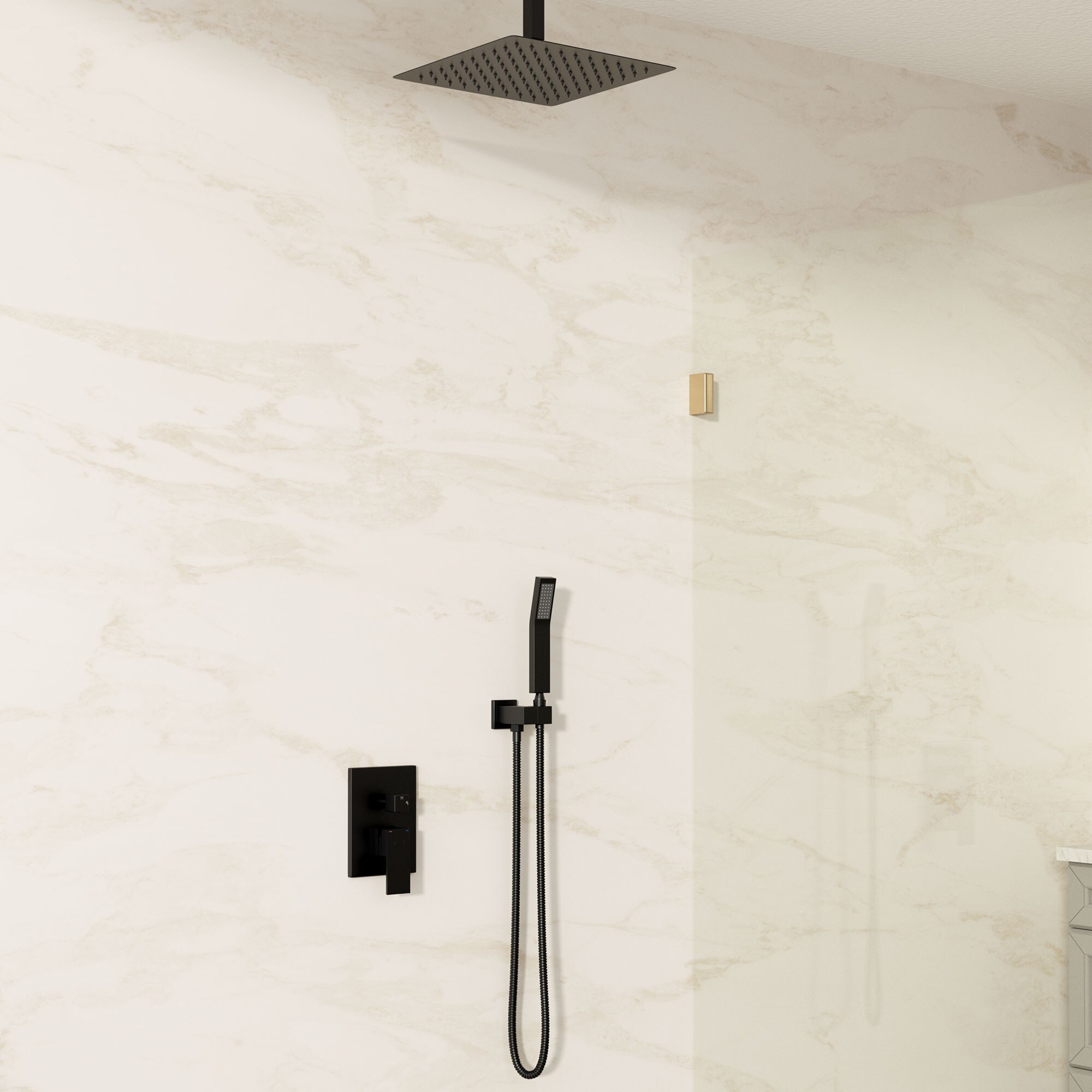 Mondawe MOEB102-10MB Showerhead-Bar-Panels - View #3