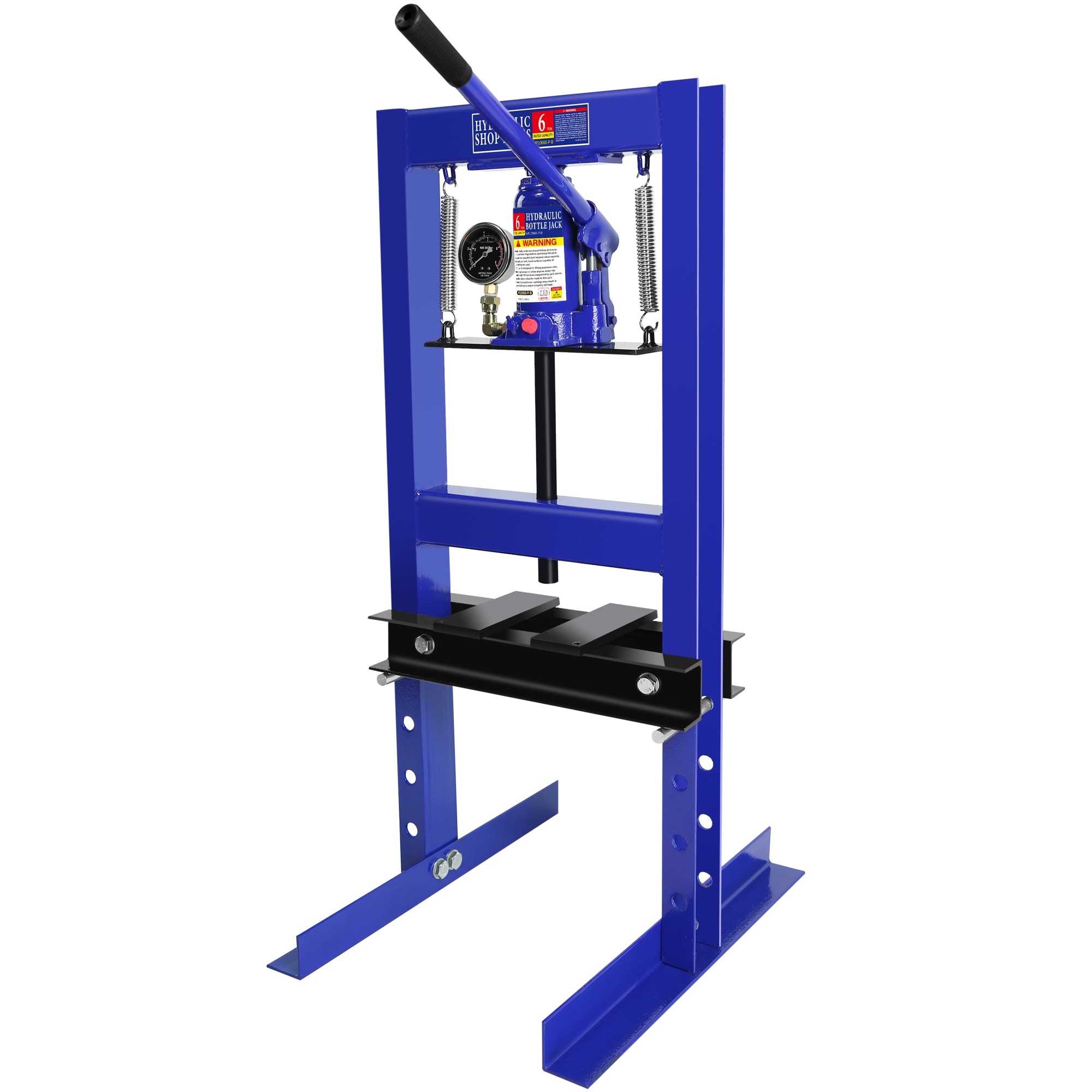Gaierptone CRX7SLONWE6 Blue 6-Ton Steel Hydraulic Jack kit