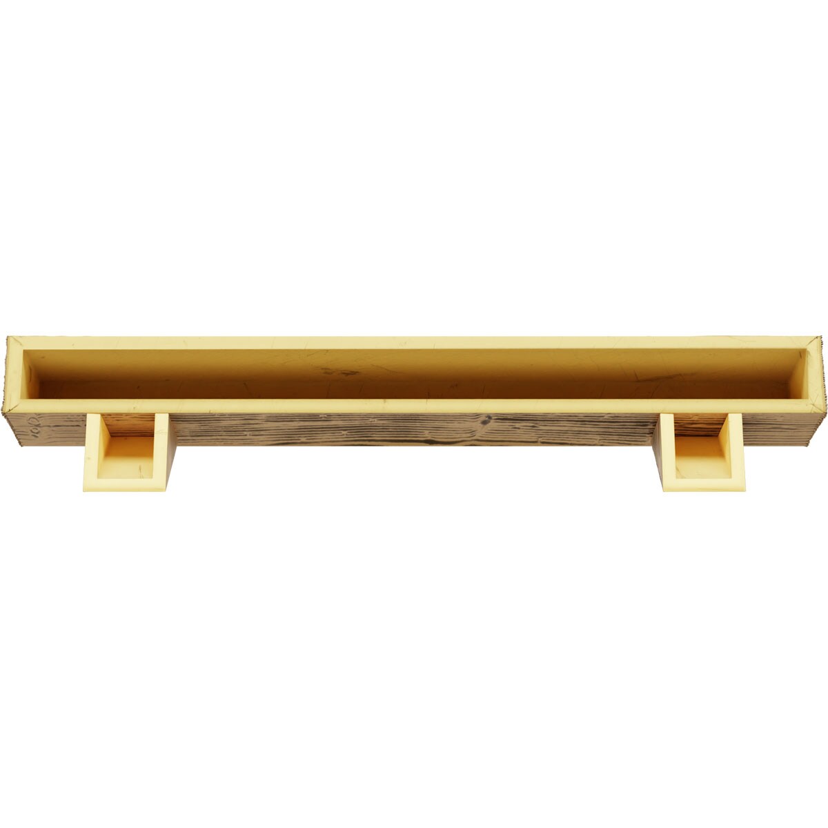 Ekena Millwork MANUSD06X10X36BKPP Mantel-Shelves - View #5
