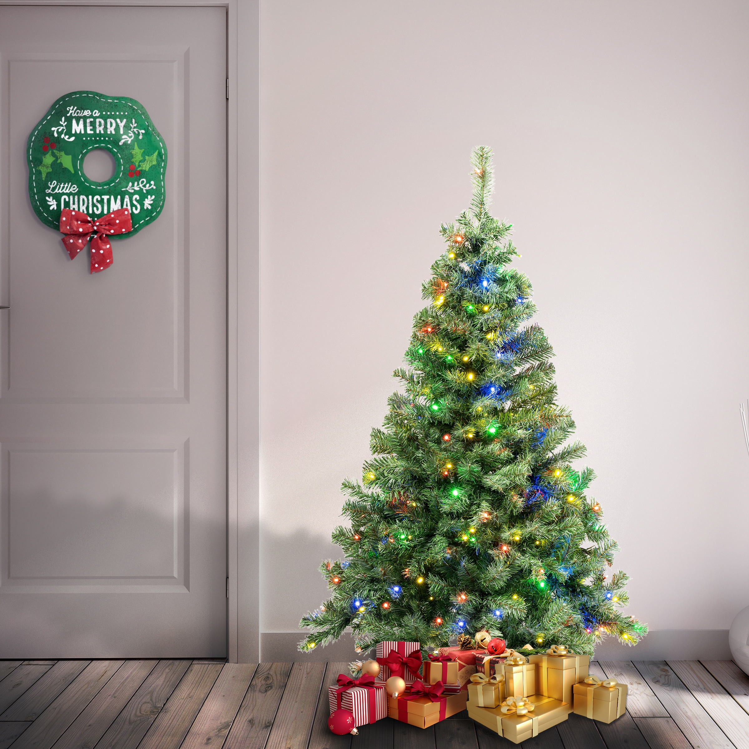 National Tree Company SAG8-301L-45 Artificial-Christmas-Trees - View #2
