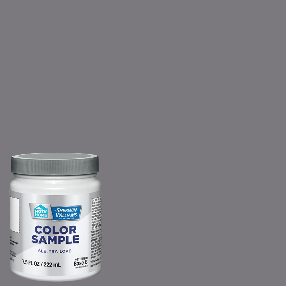 HGTV HOME by Sherwin-Williams HGSW3373 Special Gray HGSW3373 Tintable Paint sample ( Half-pint )