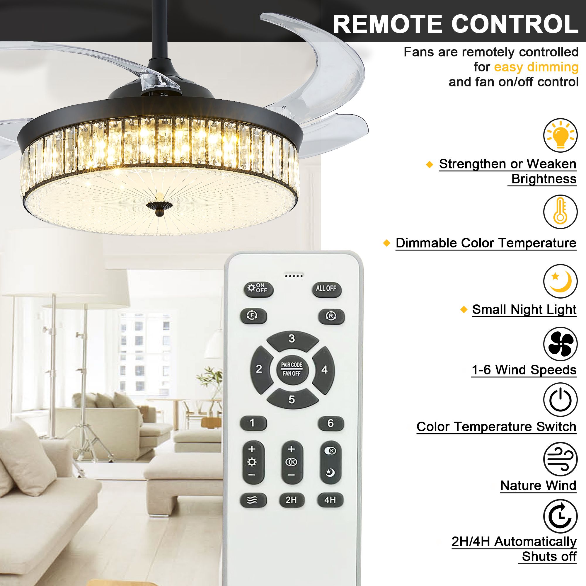 Yiekholo LL-0648AA Ceiling-Fans - View #3