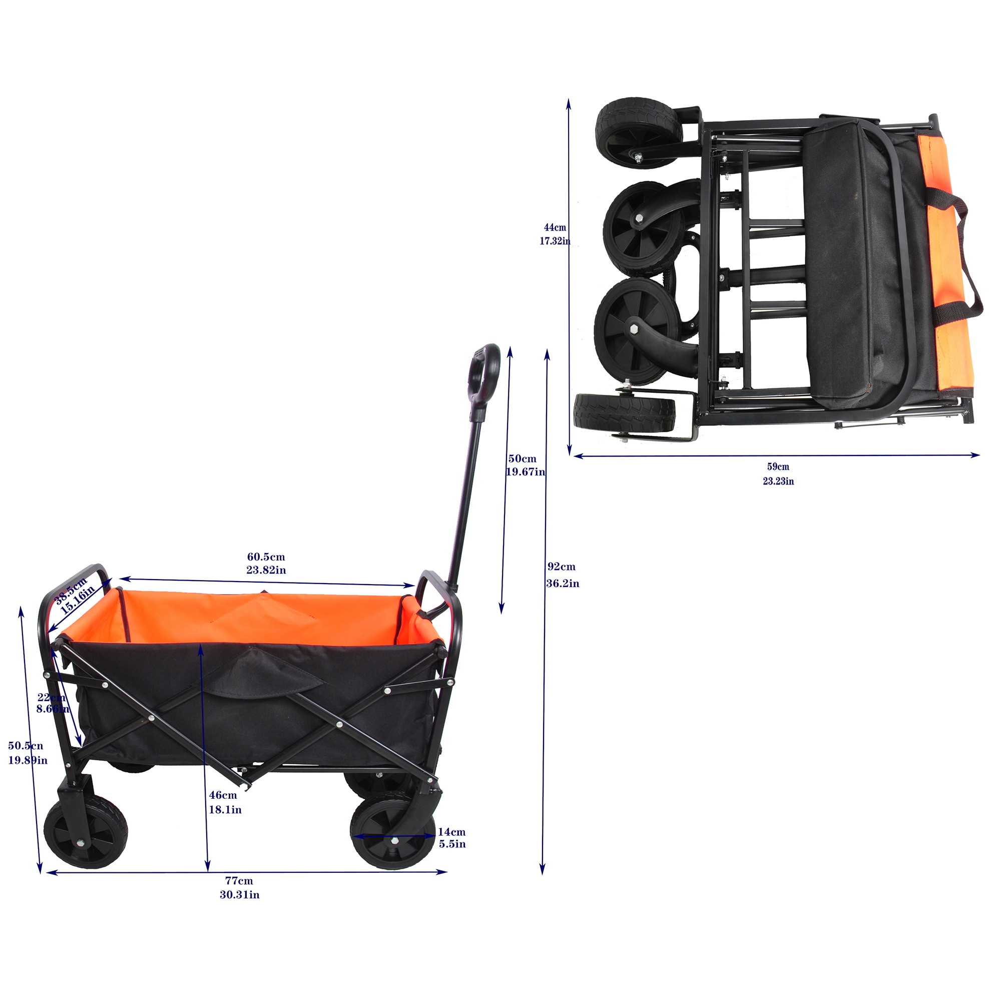 WELLFOR ORQ-704OR Yard-Carts - View #6