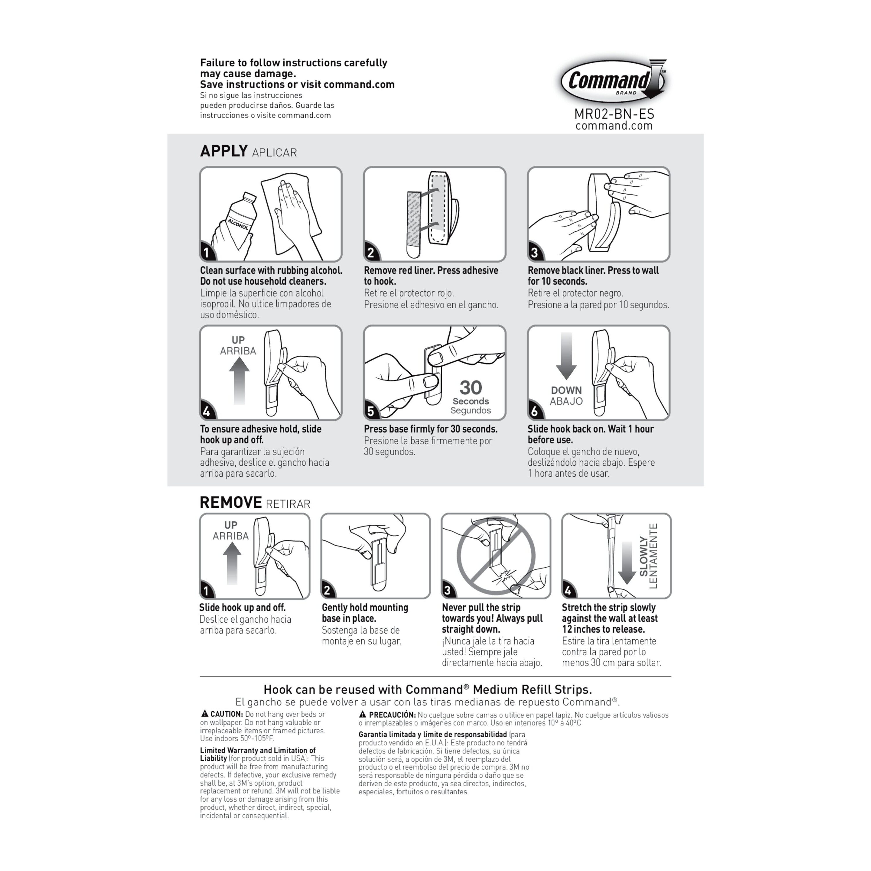 Command MR02-ORB-ES Picture-Hangers - View #8