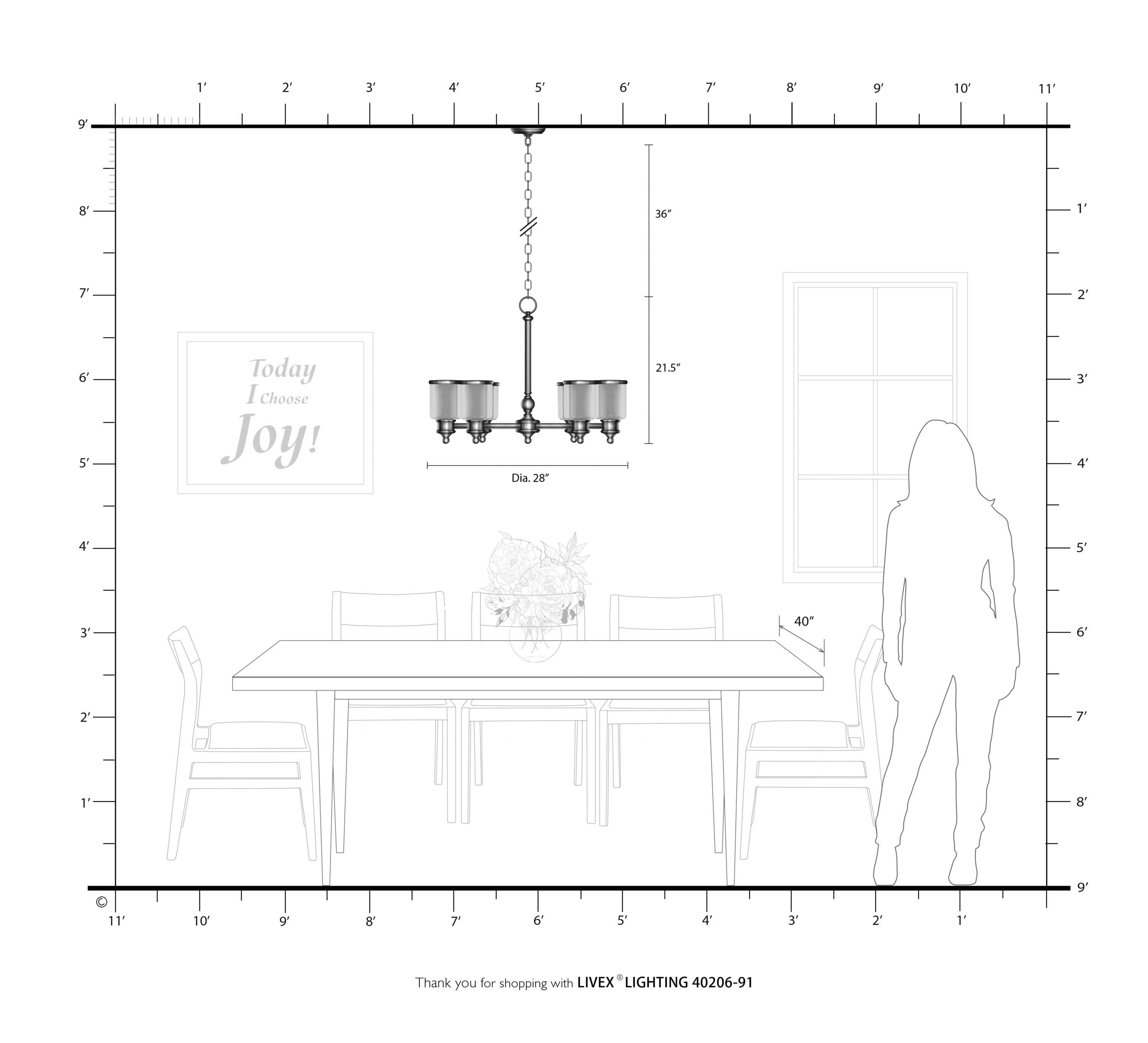 Livex Lighting 40206-91 b090015 - View #8