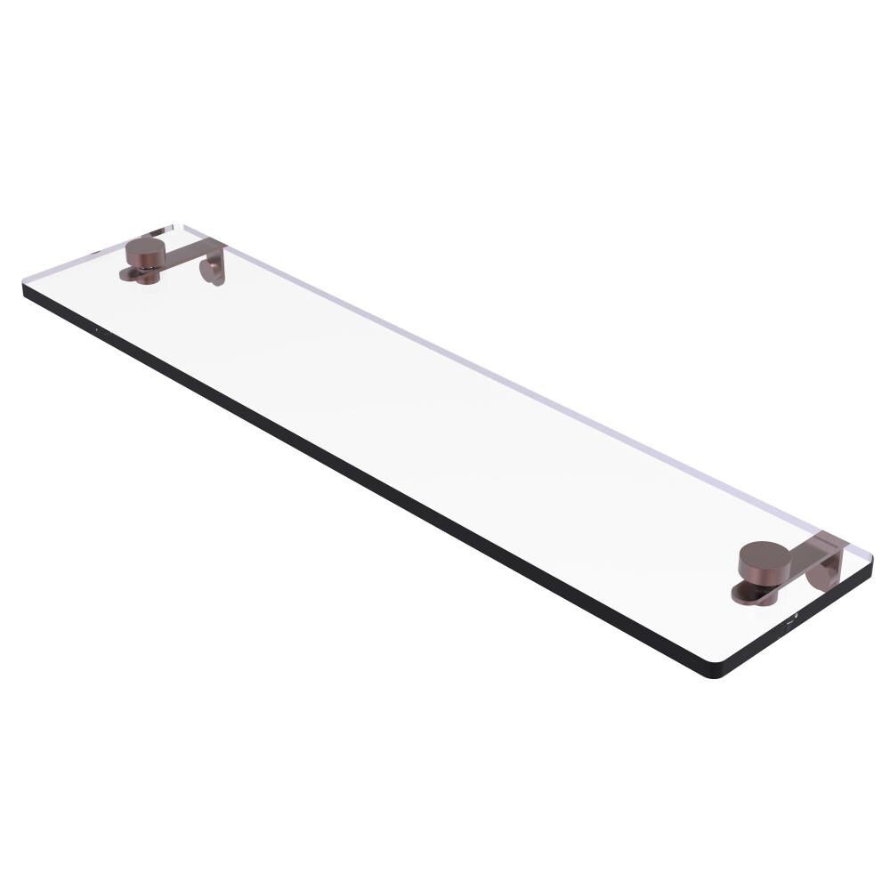 Allied Brass MT-1-22-CA Montero Antique Copper Wall mount Bathroom Shelf ( 22-in x 2-in x 5-in )