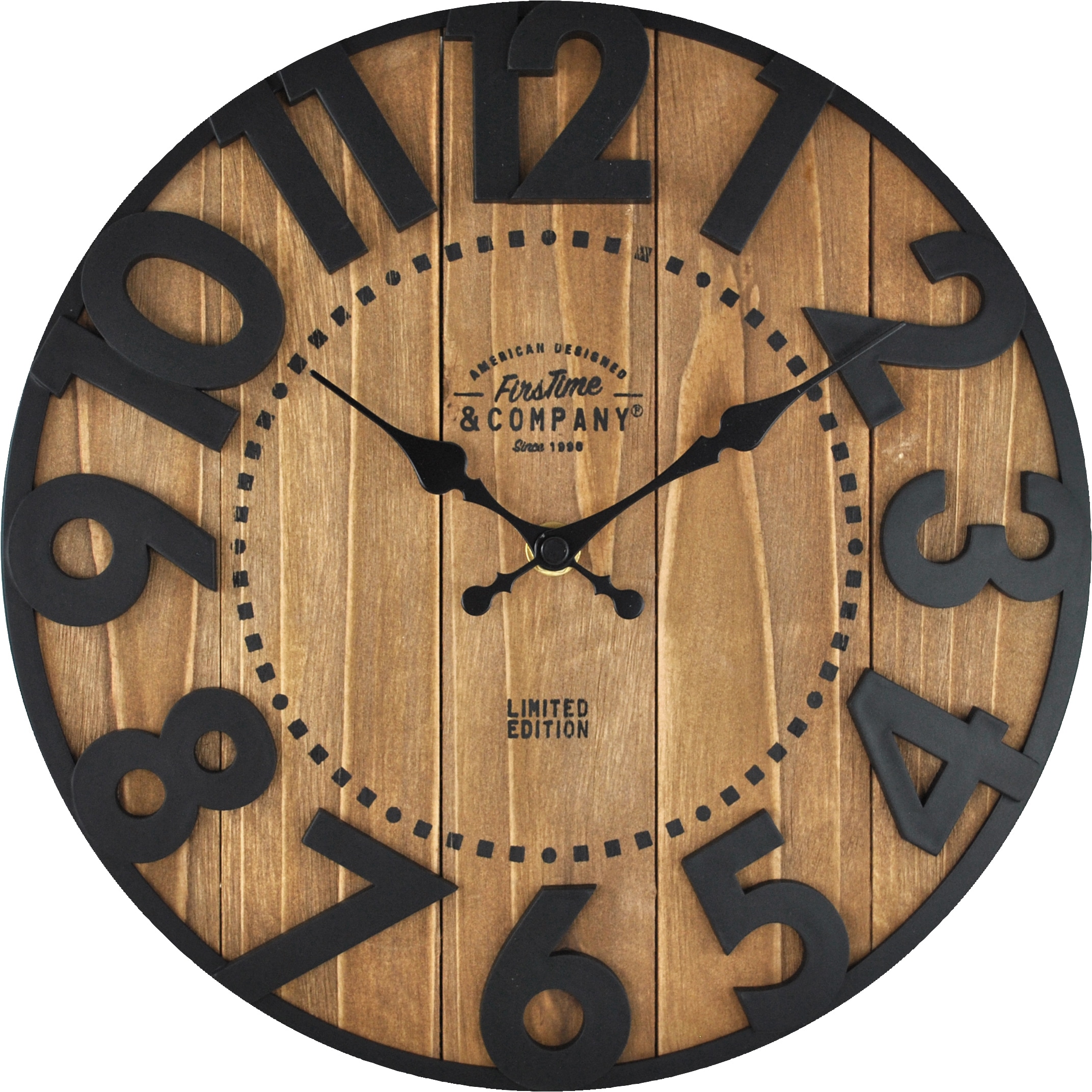 FirsTime 00254  and Co Analog Round Rustic