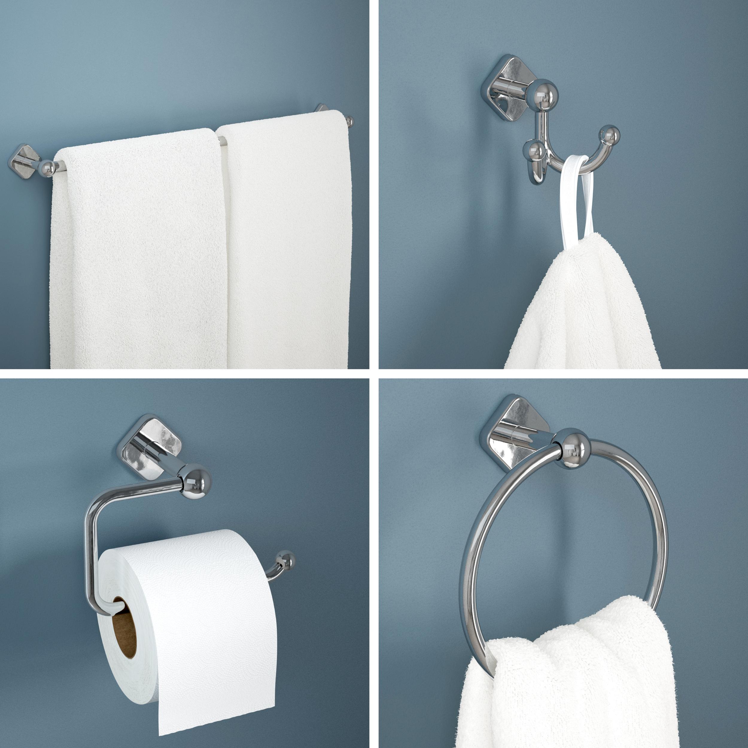 Franklin Brass GNV64-PC Decorative-Bath-Hardware-Kits - View #2