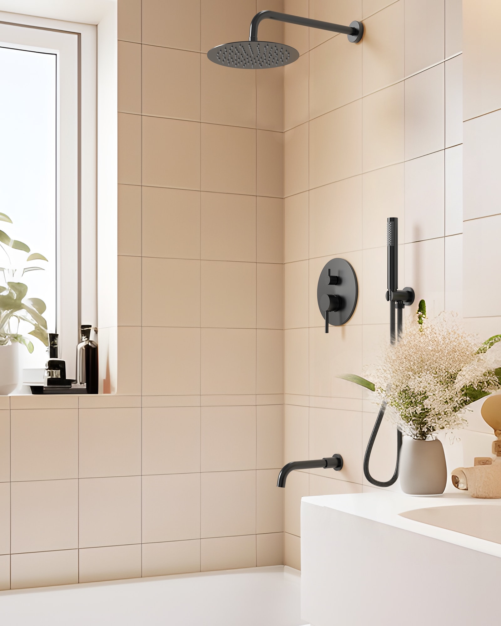 GRANDJOY TOBILI203C Showerhead-Bar-Panels - View #2