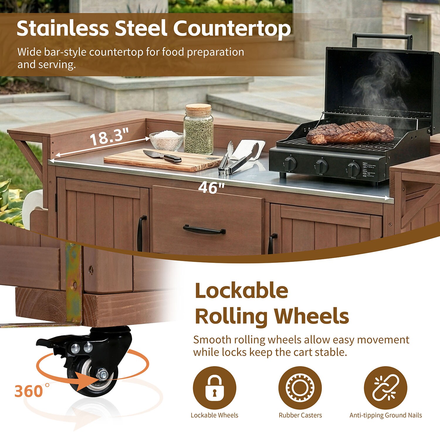 GZMR GZ-W640BC98 Outdoor-Carts - View #8