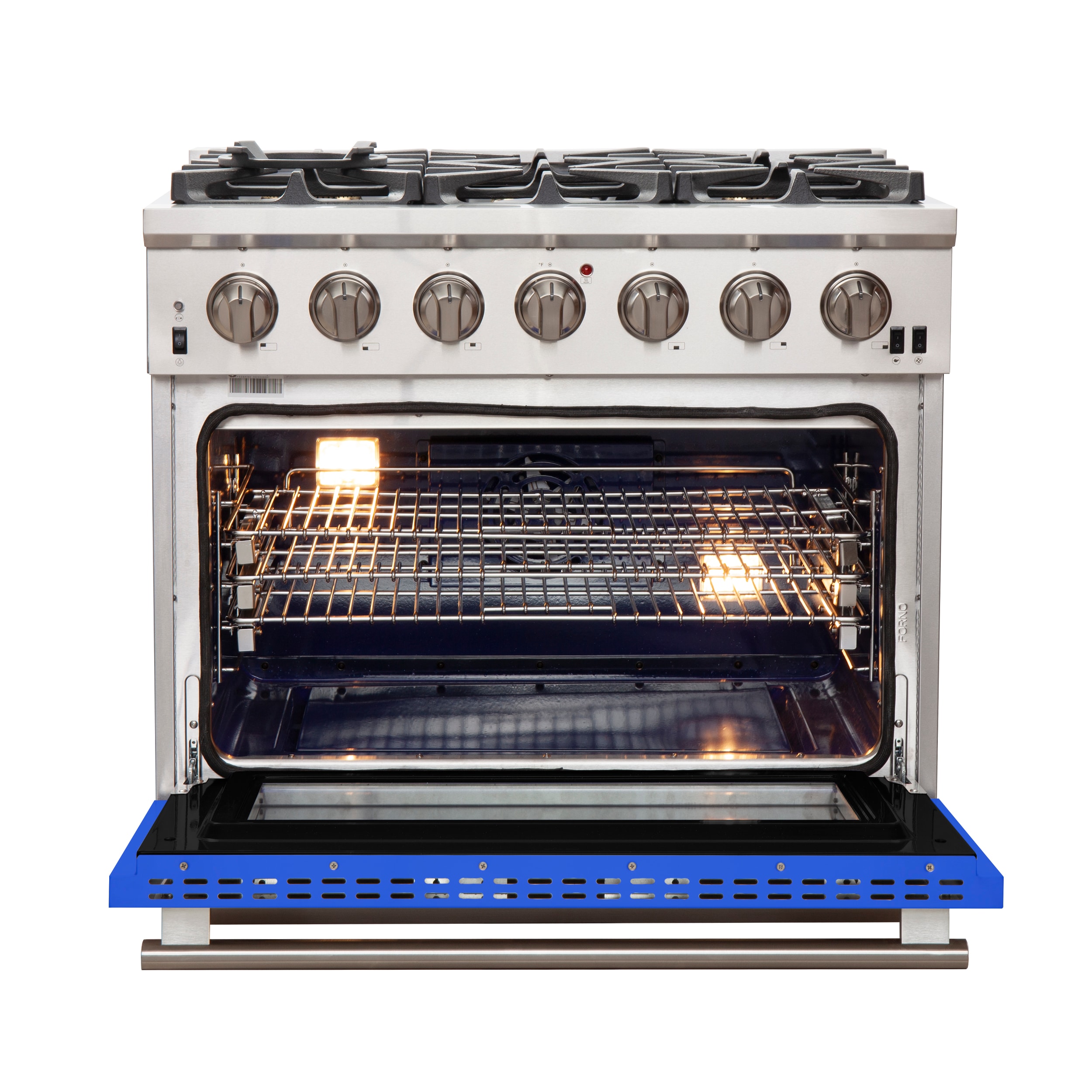 FORNO FFSGS6260-36BLU Freestanding-Gas-Ranges - View #3