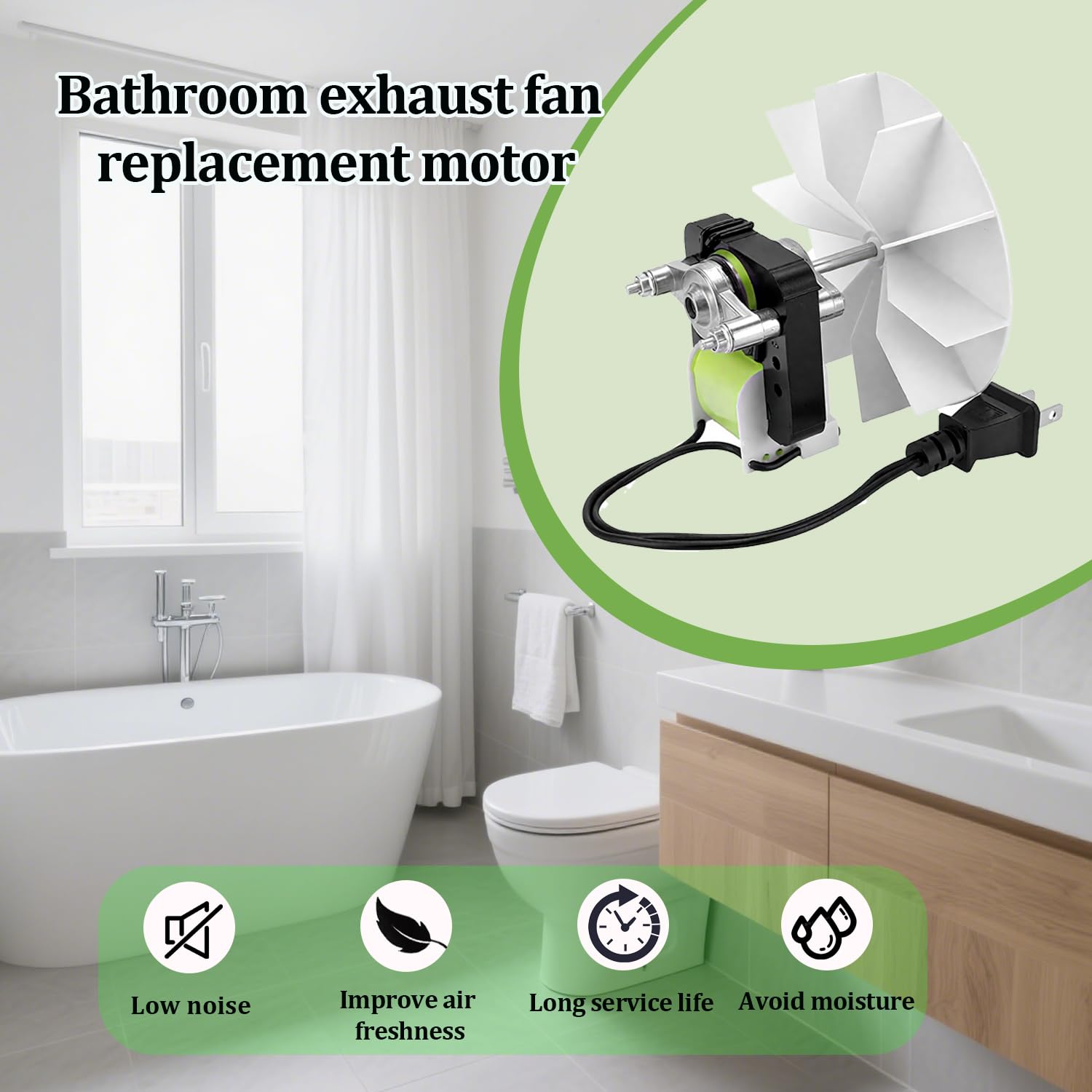 Ahfiwaso LAH0707H085 Bath-Fan-Access - View #2