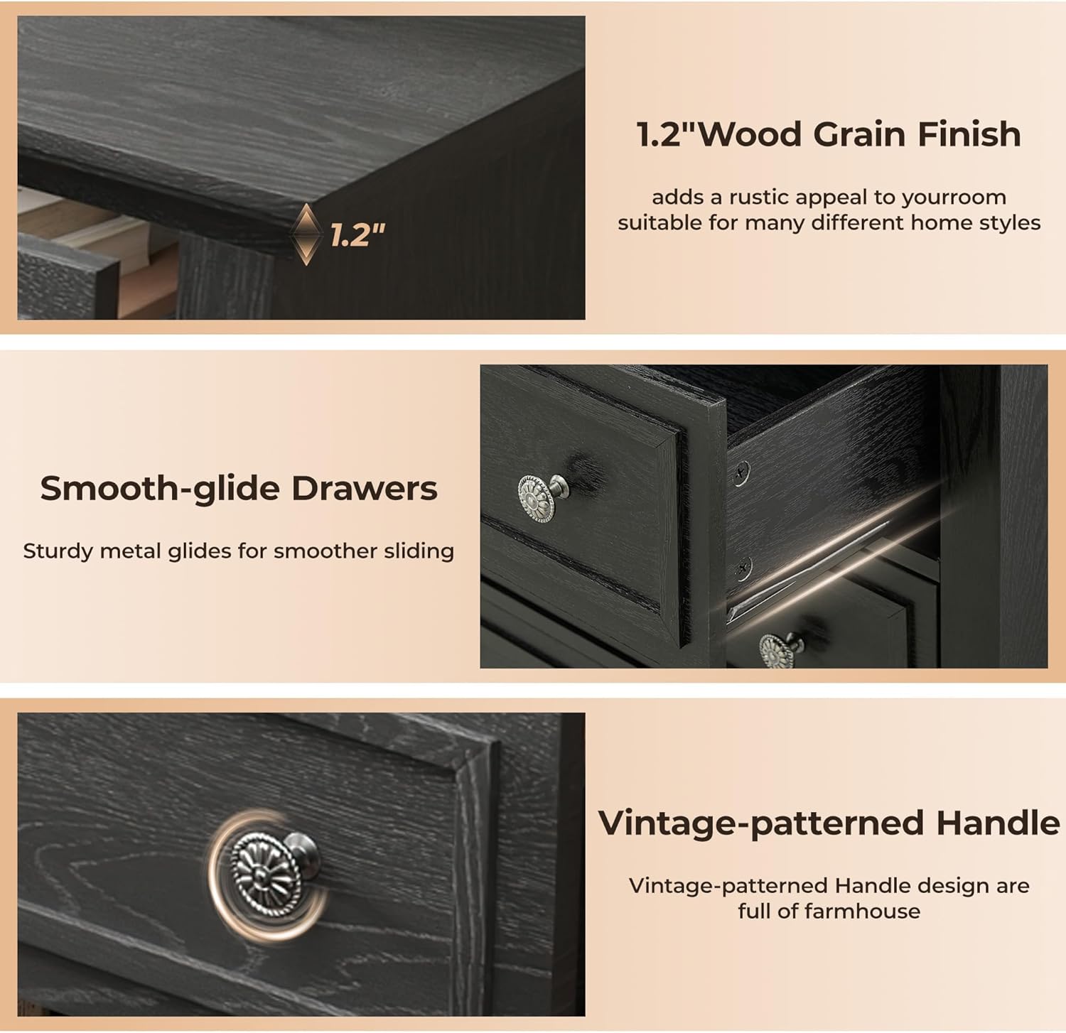 Qeetex LHF-DG-PCMK98U15 dressers - View #6