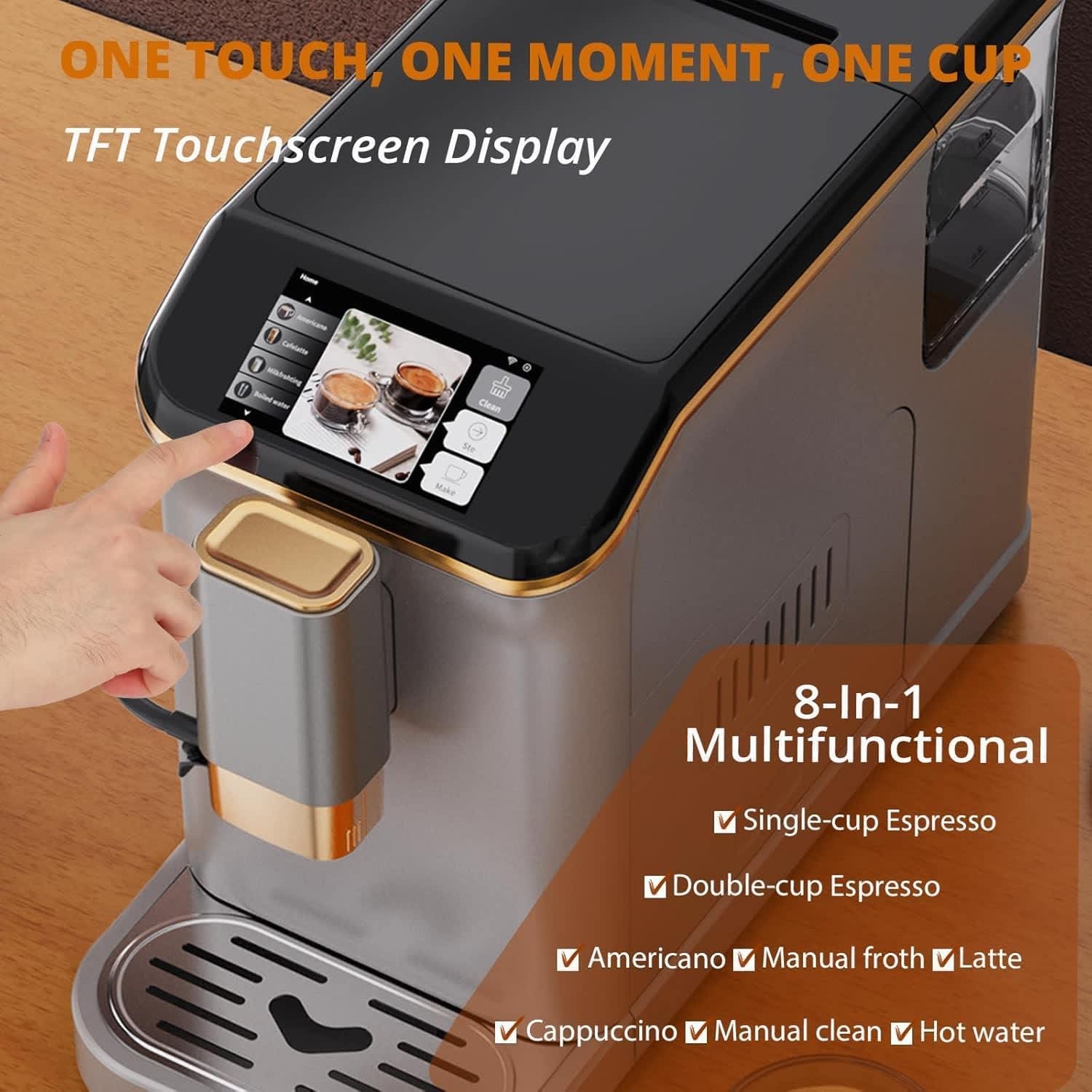 Qeetex LSHQQPHO-10EX4B77 Espresso-Machines - View #2