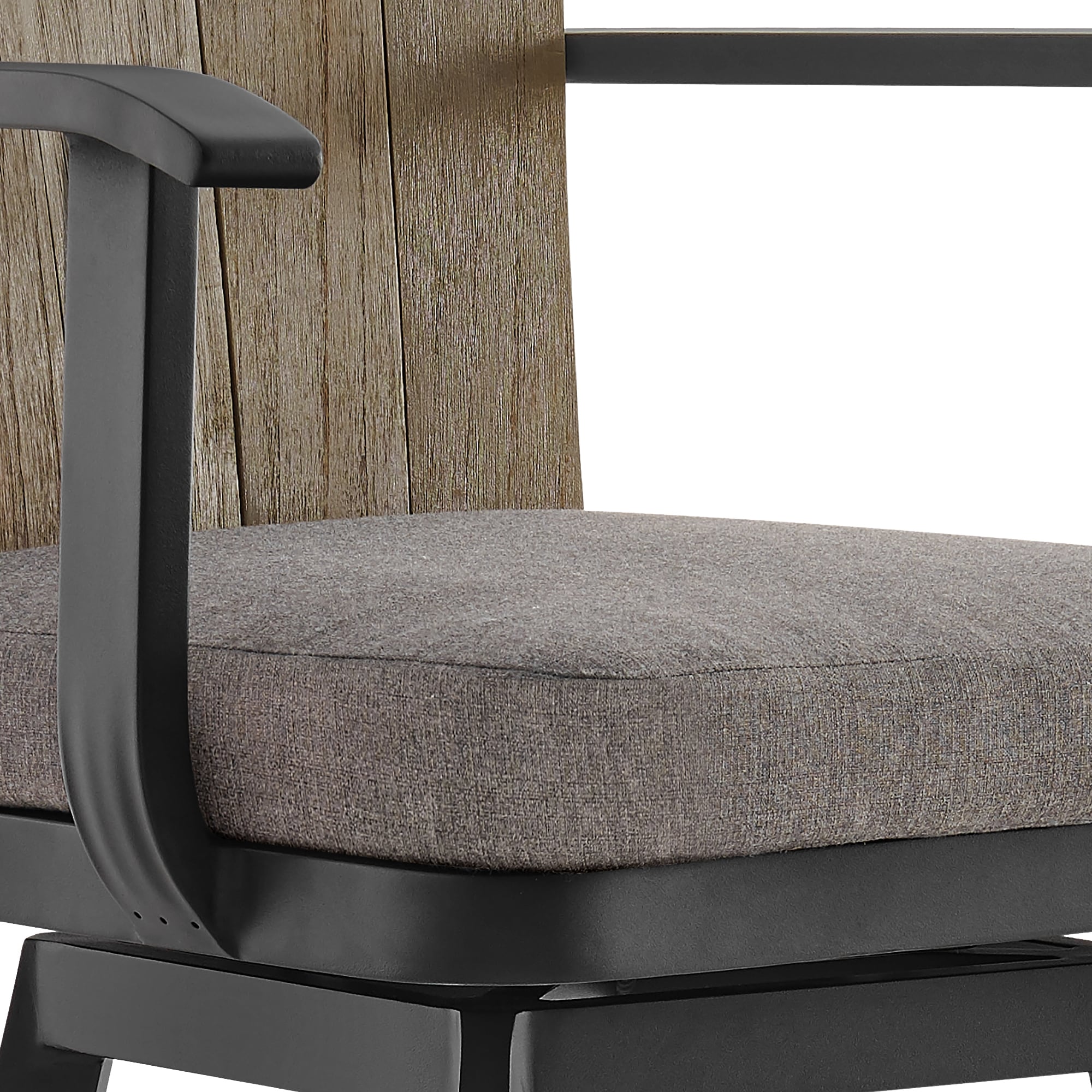 Armen Living LCHABABLKCH30 stools - View #4