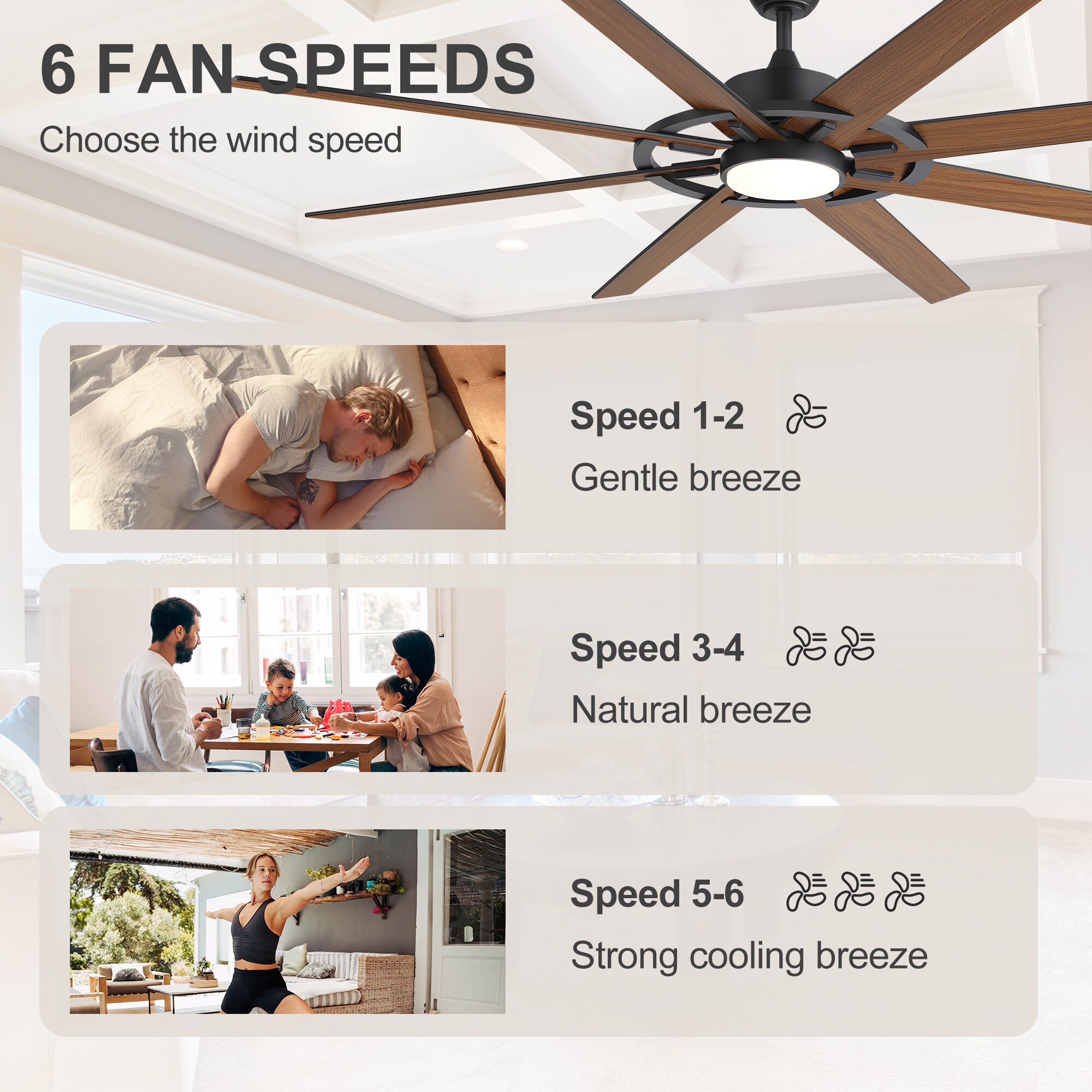 Breezary 23012-BLK Ceiling-Fans - View #11
