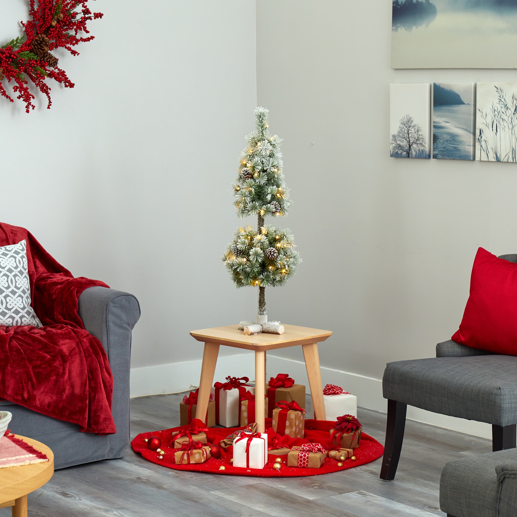 Nearly Natural T1987 Artificial-Christmas-Trees - View #6