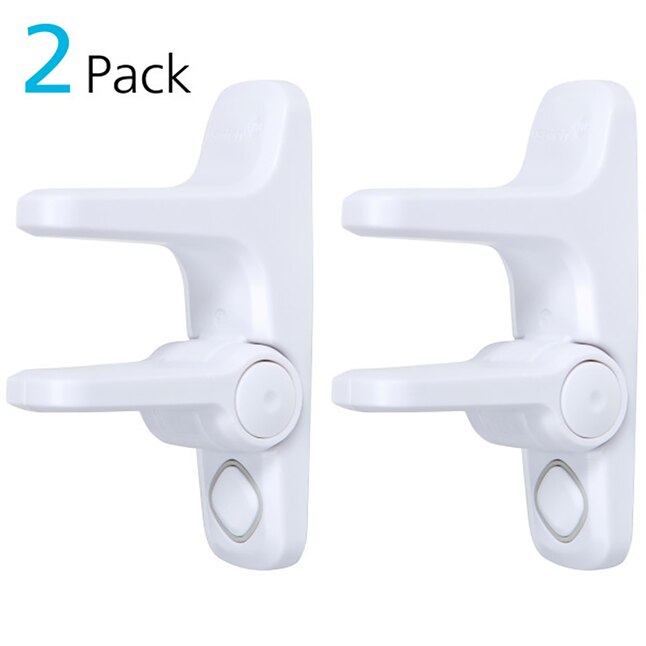 Safety 1st OutSmart White Lever Door Lock 2-Pack in the Child Safety  Accessories department at