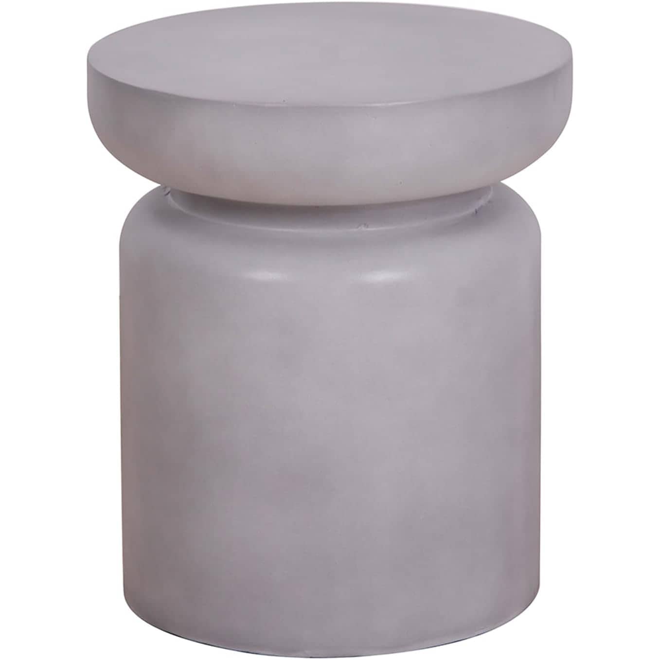 Modern Muse PD-T190197-A Side Tables Round Outdoor End 14.6-in W x 14.6-in L