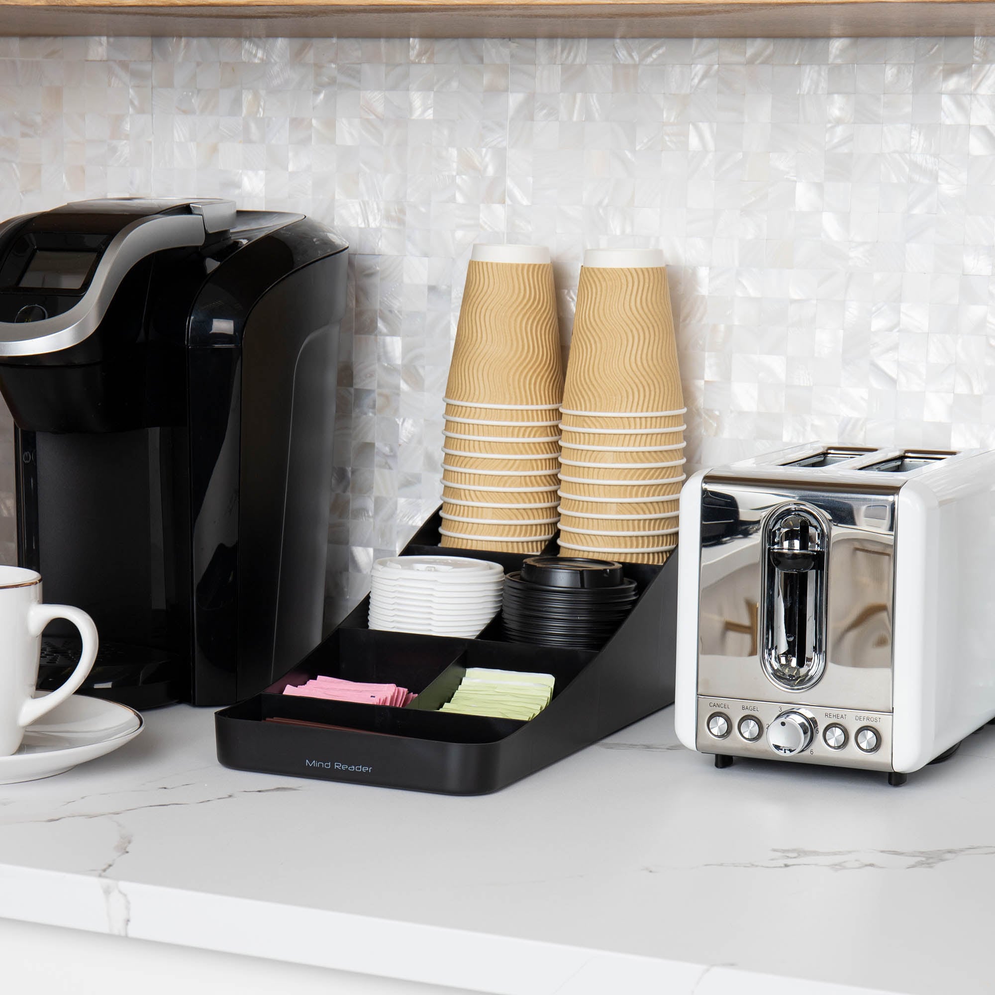 Mind Reader 2COMP7-BLK Coffee-Beverage-Organizers - View #2